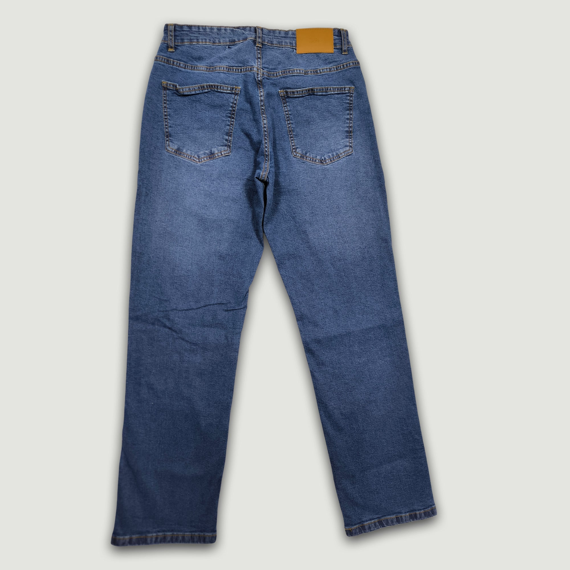 Men Smart Fit Ripped Jean - Dark Blue
