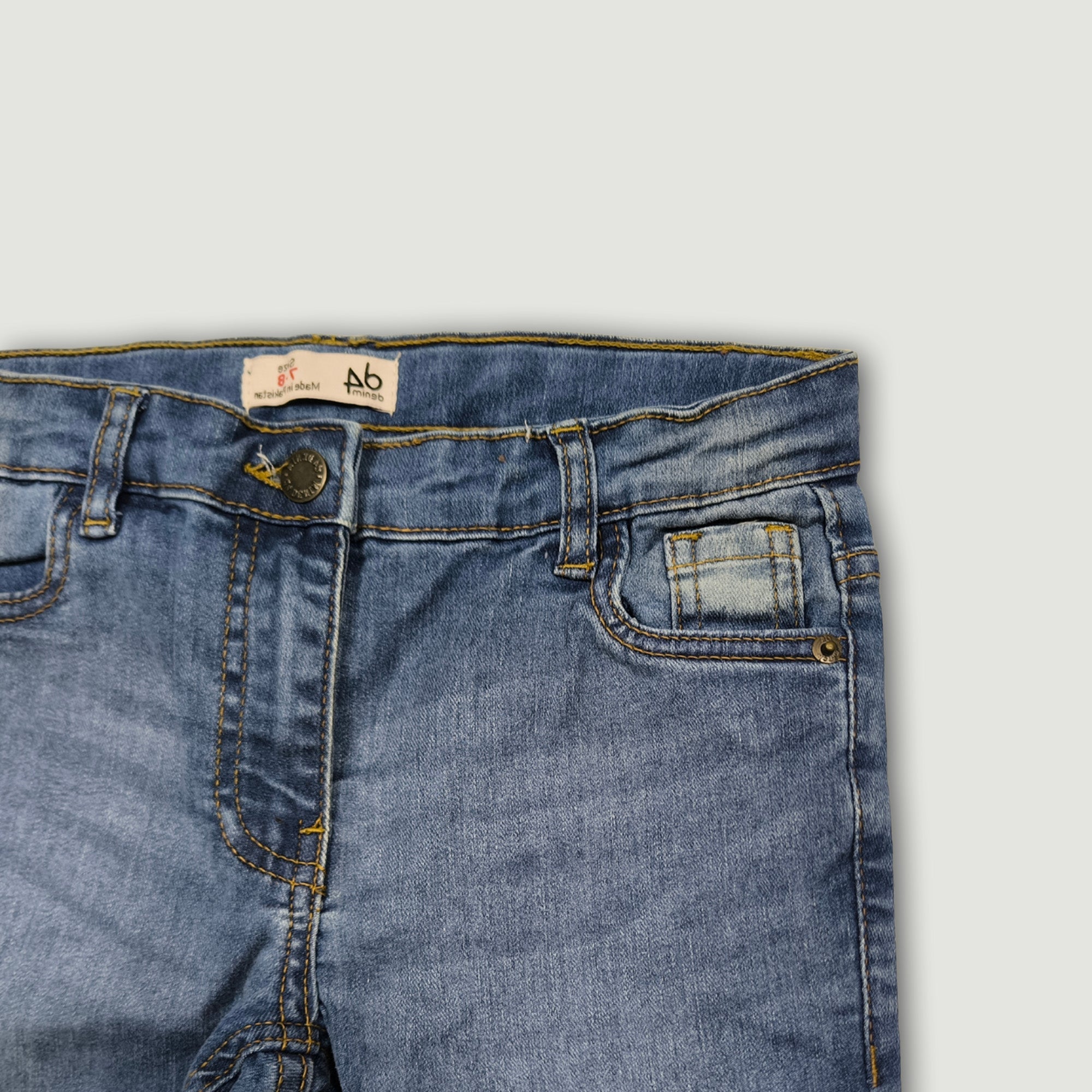 Boy Kids Essential Straight Fit Jean – Medium Blue