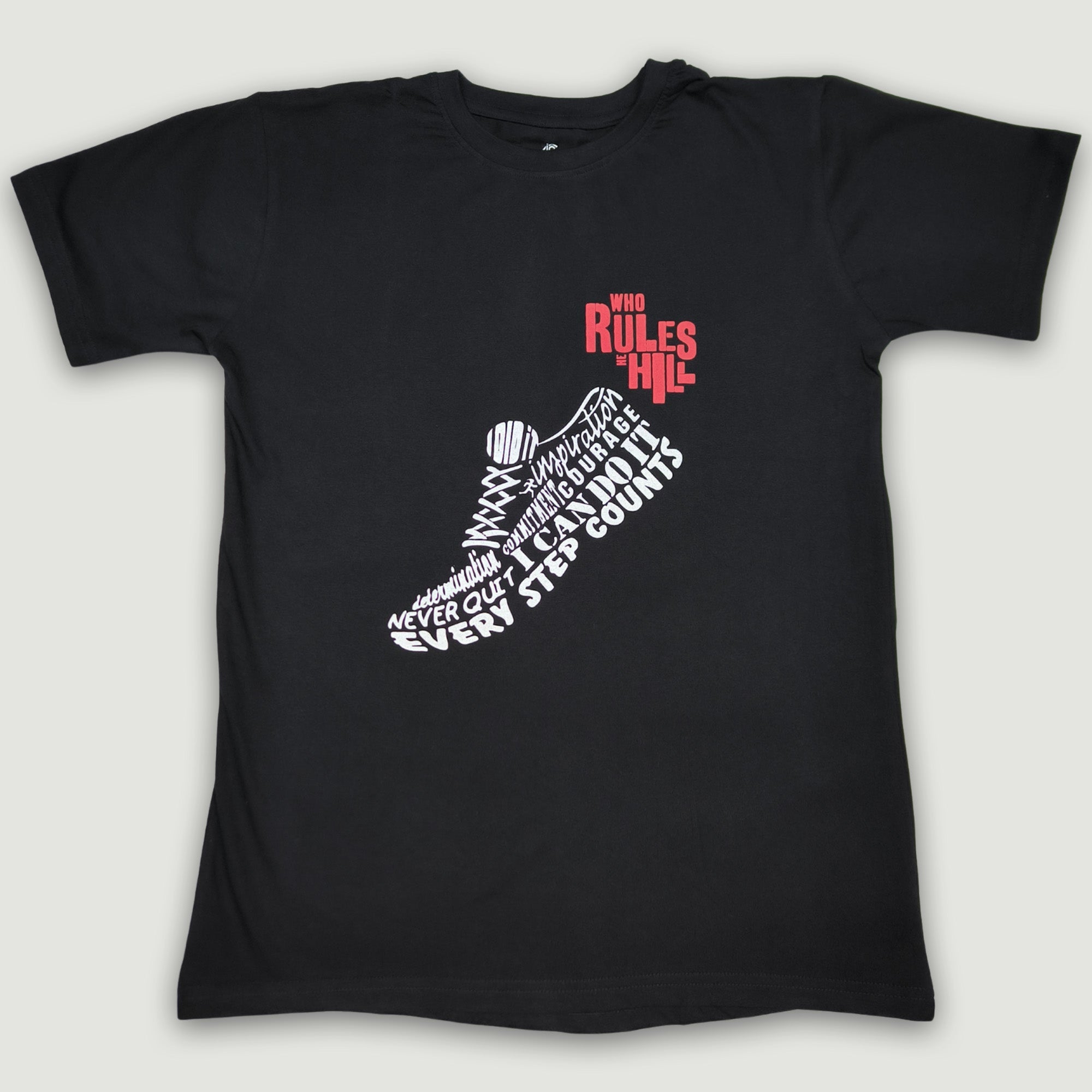 Men Muscle Fit Stretch T-Shirt - Black