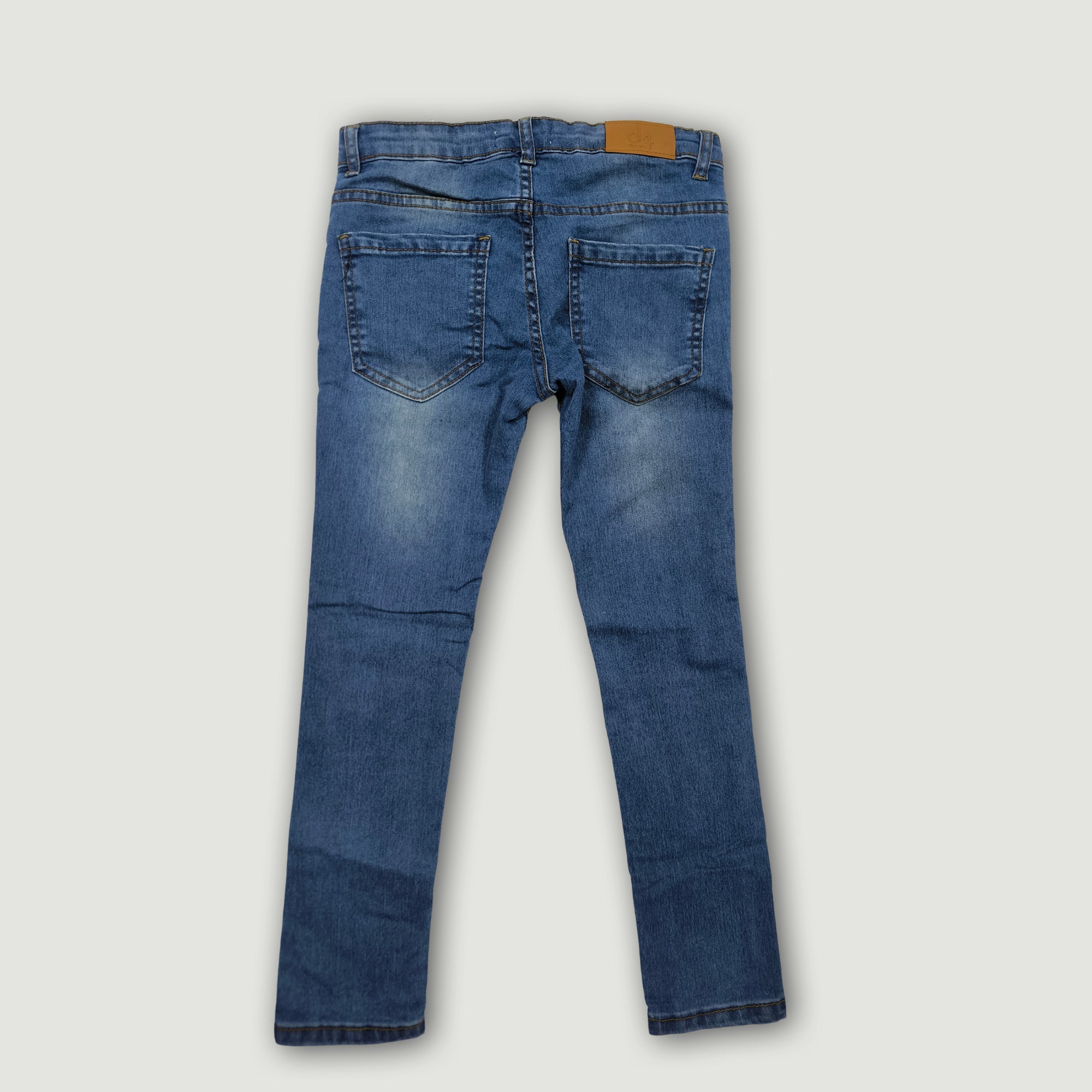 Boy Kids Essential Straight Fit Jean – Medium Blue
