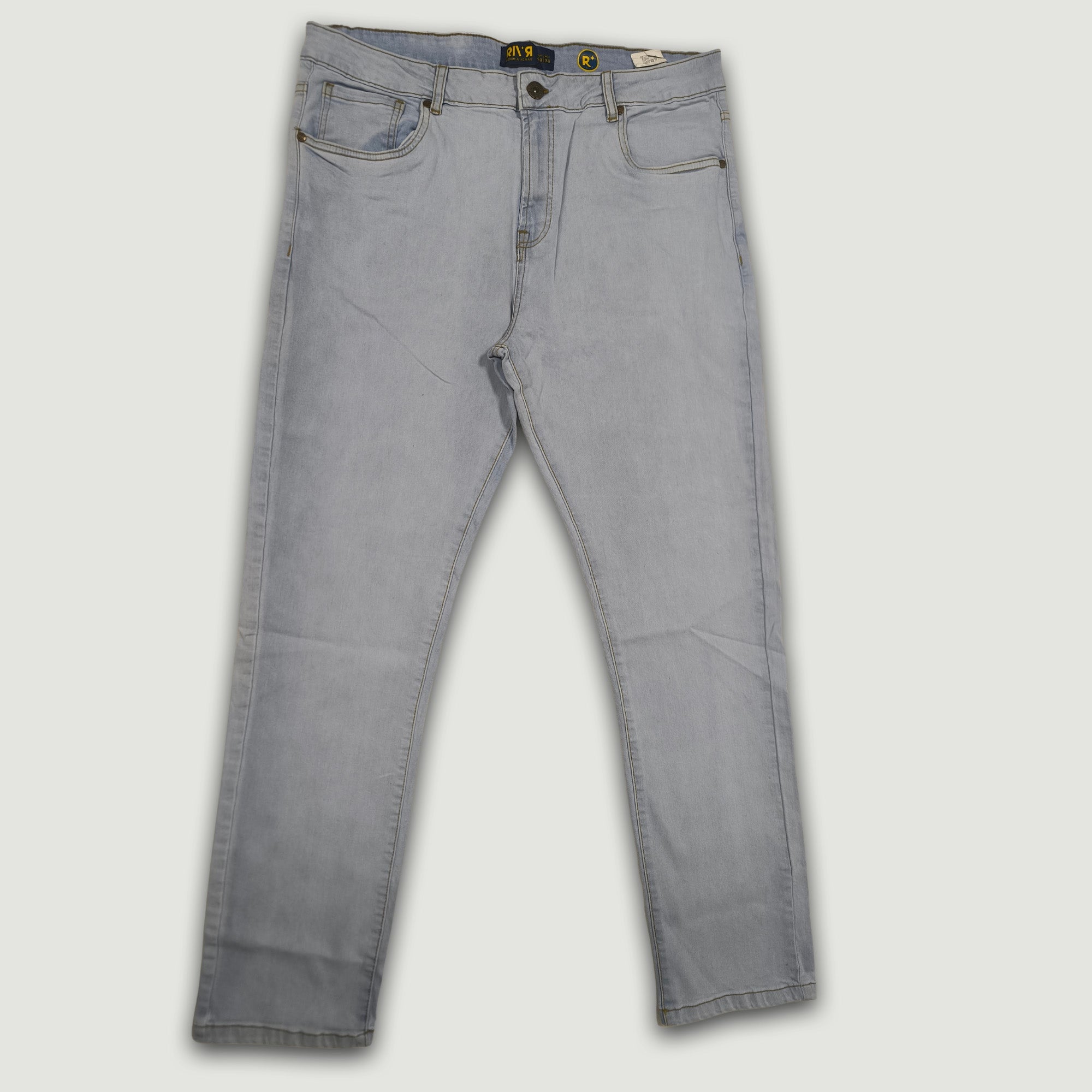 Men Slim Fit Stretch Jean - Gray