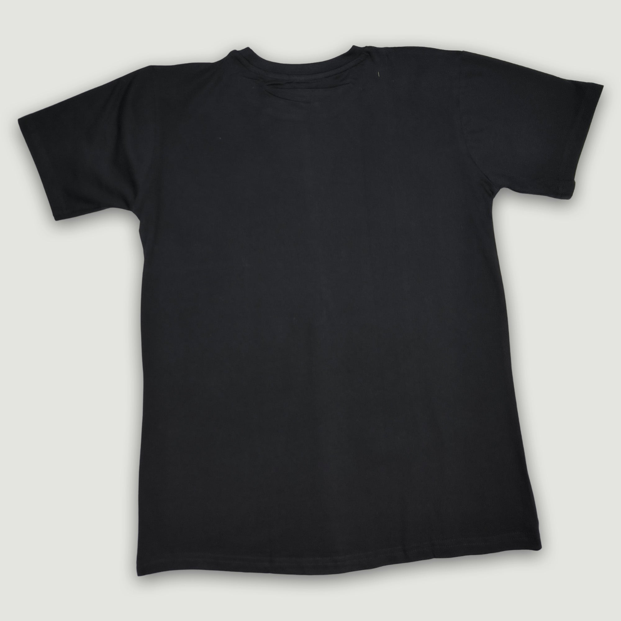 Men Muscle Fit Stretch T-Shirt - Black