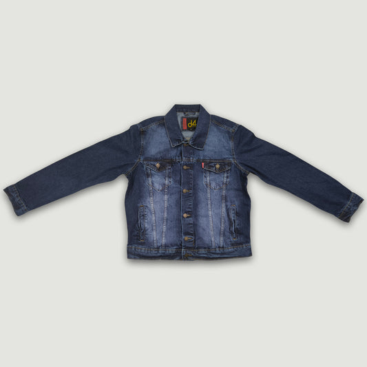 Men classic Denim Jacket – Dark Blue