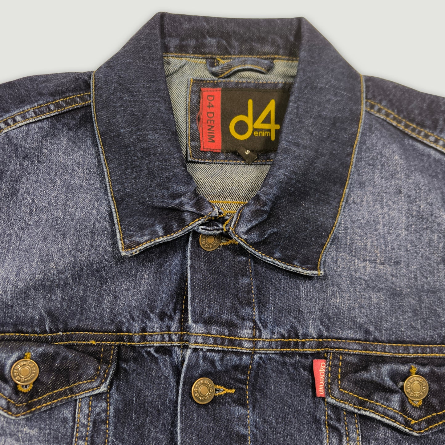Men classic Denim Jacket – Dark Blue