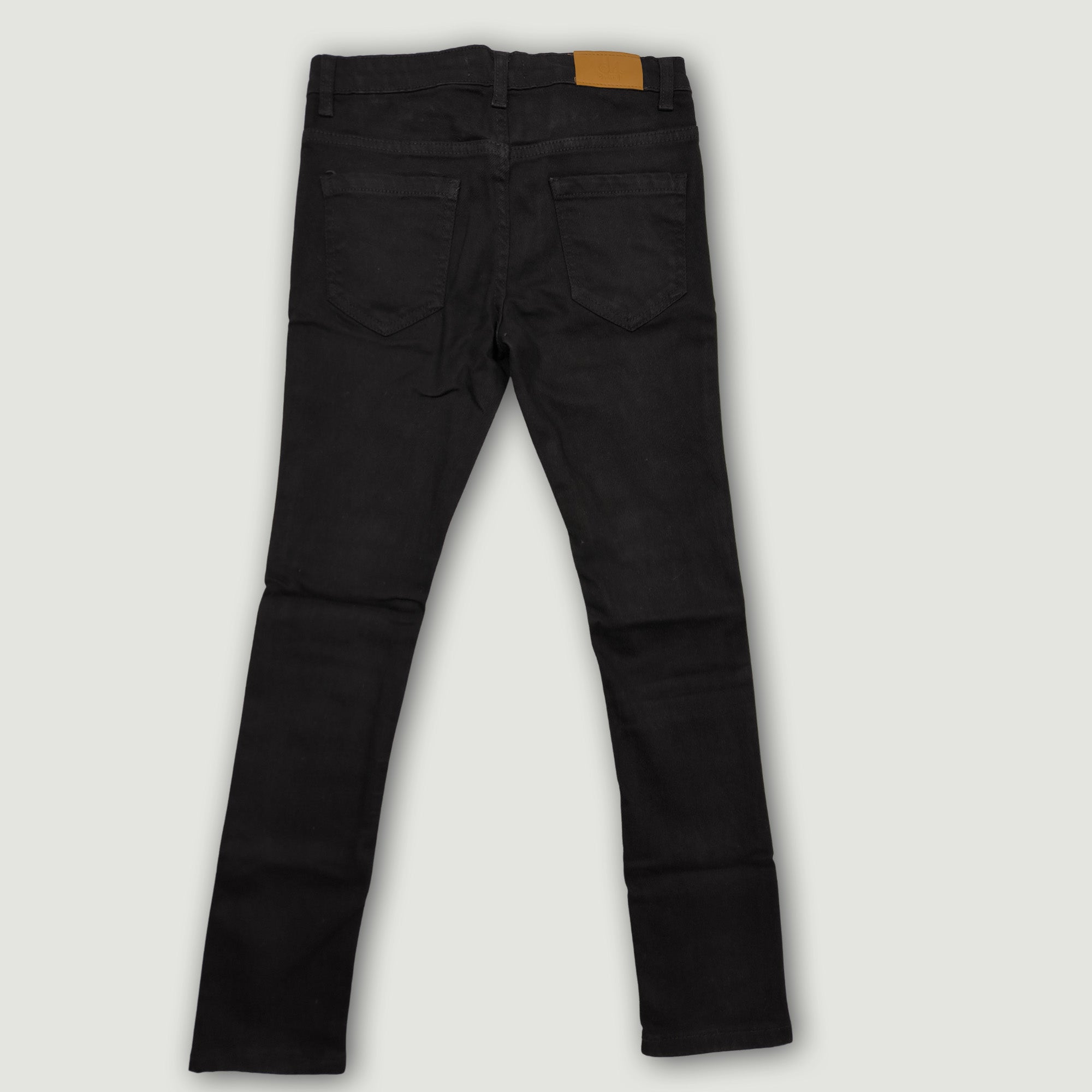 Boy Kids Essential Straight Fit Jean – Black
