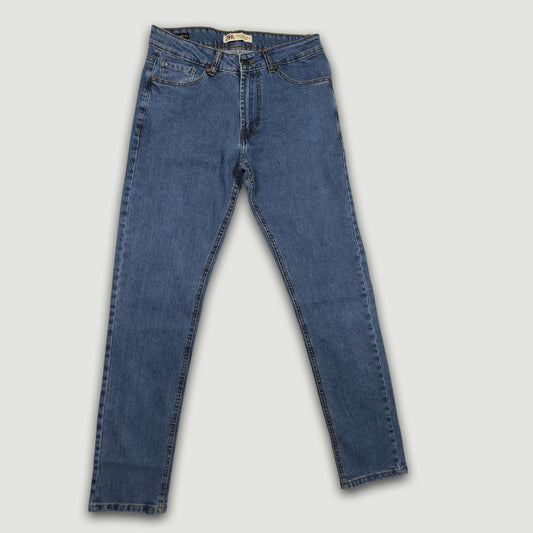 Men Smart Fit Denim - Medium Blue