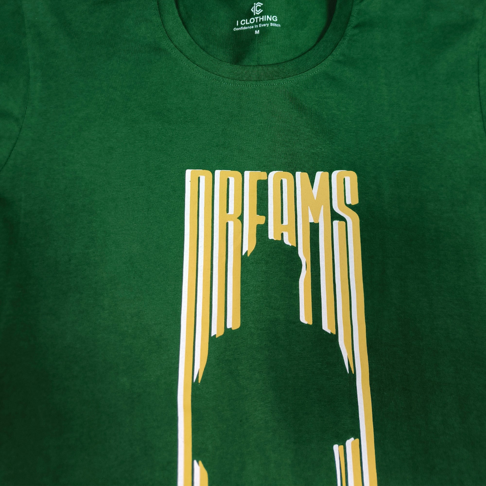 Men Muscle Fit Stretch T-Shirt - Dark Green