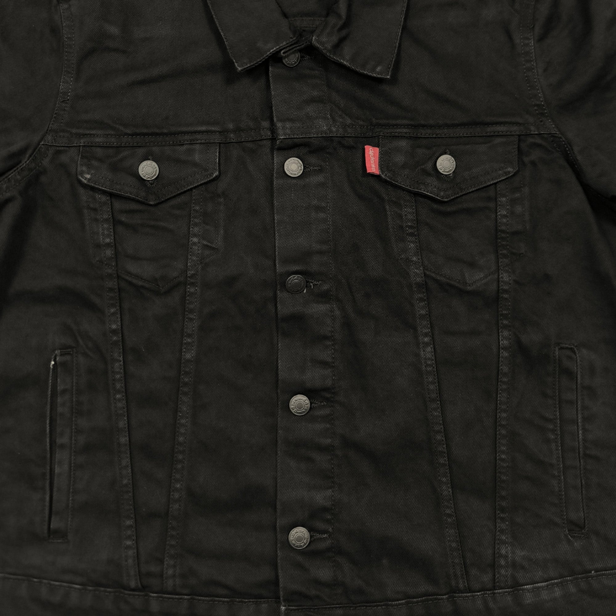Men classic Denim Jacket – Black