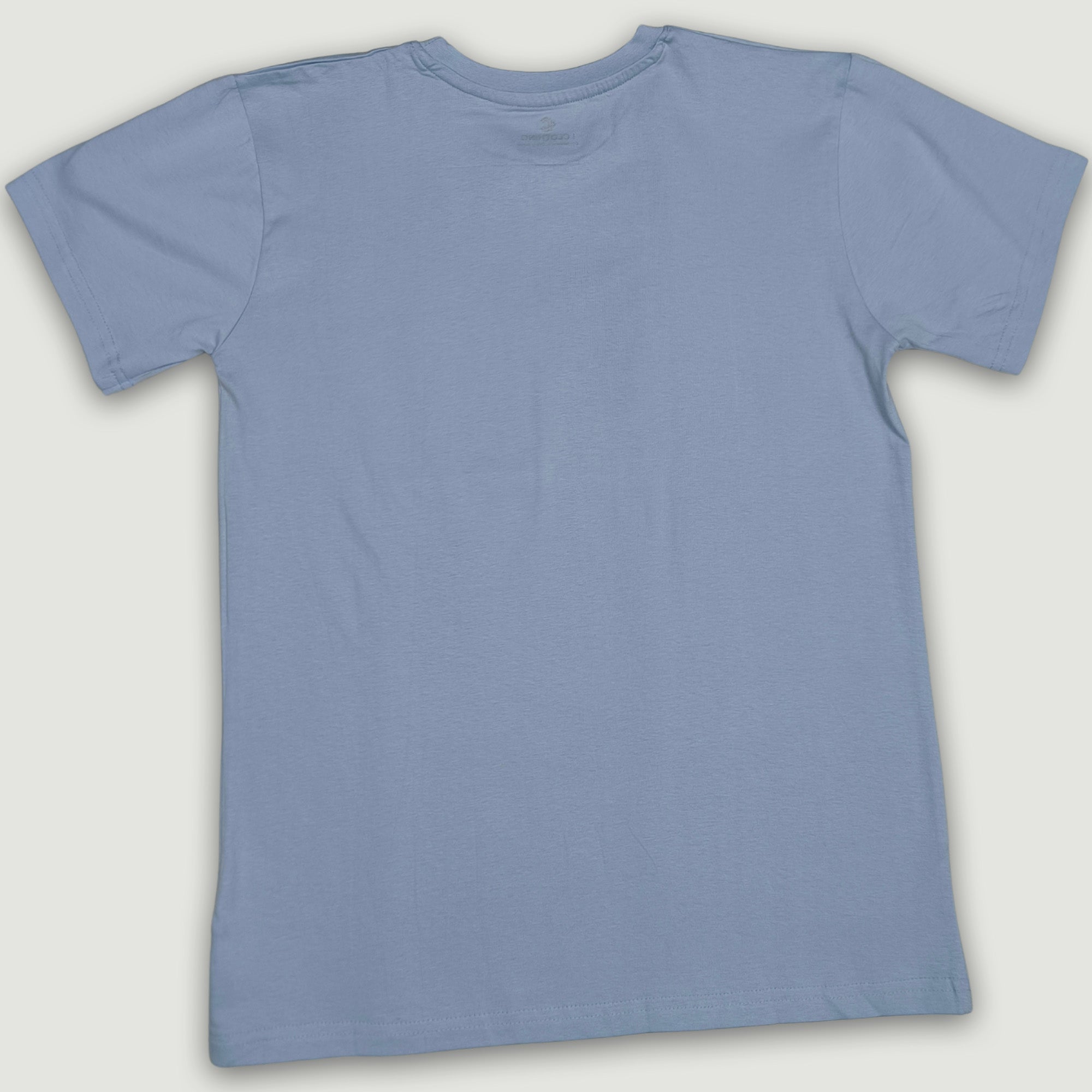 Men Muscle Fit Stretch T-Shirt - Dusty Blue