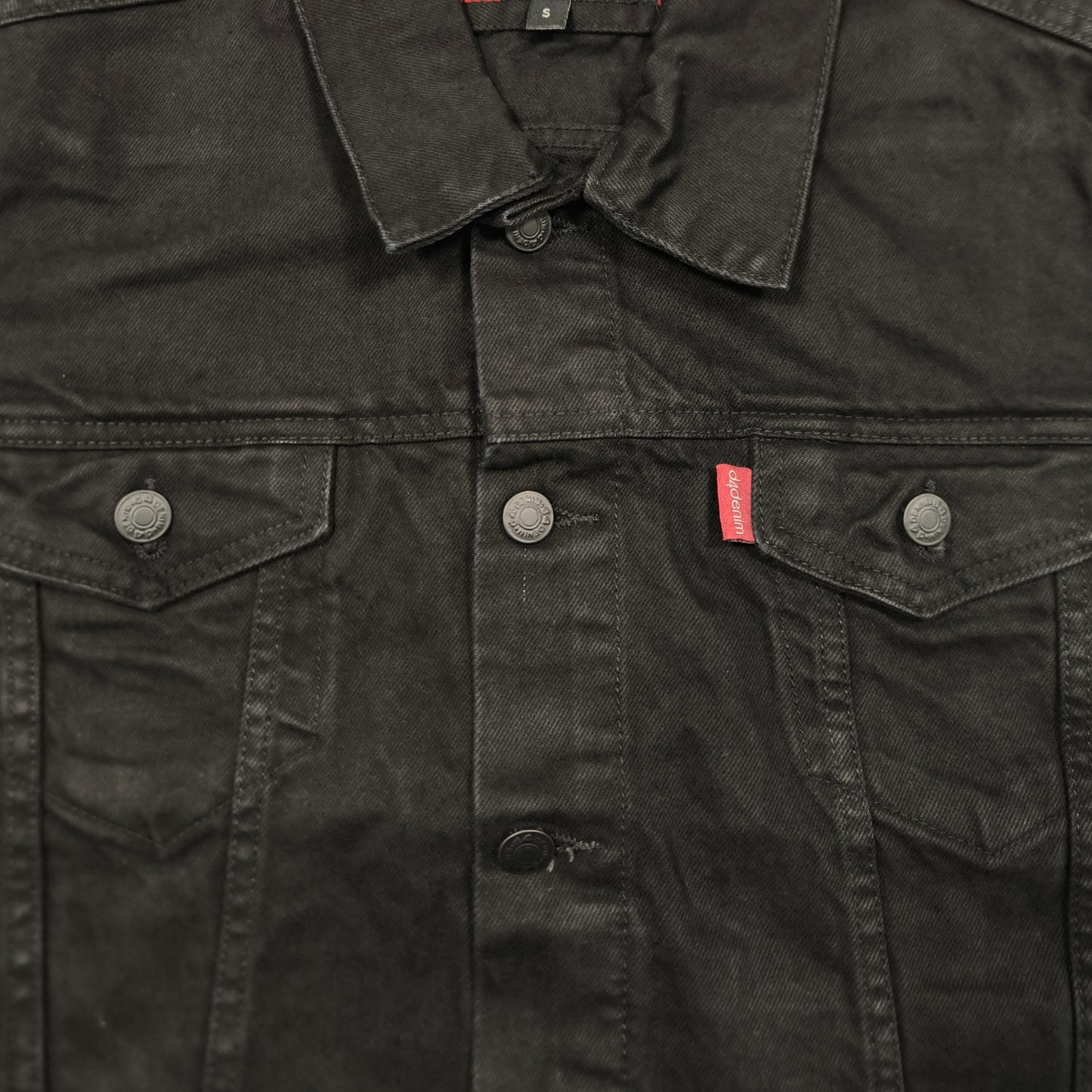 Men classic Denim Jacket – Black