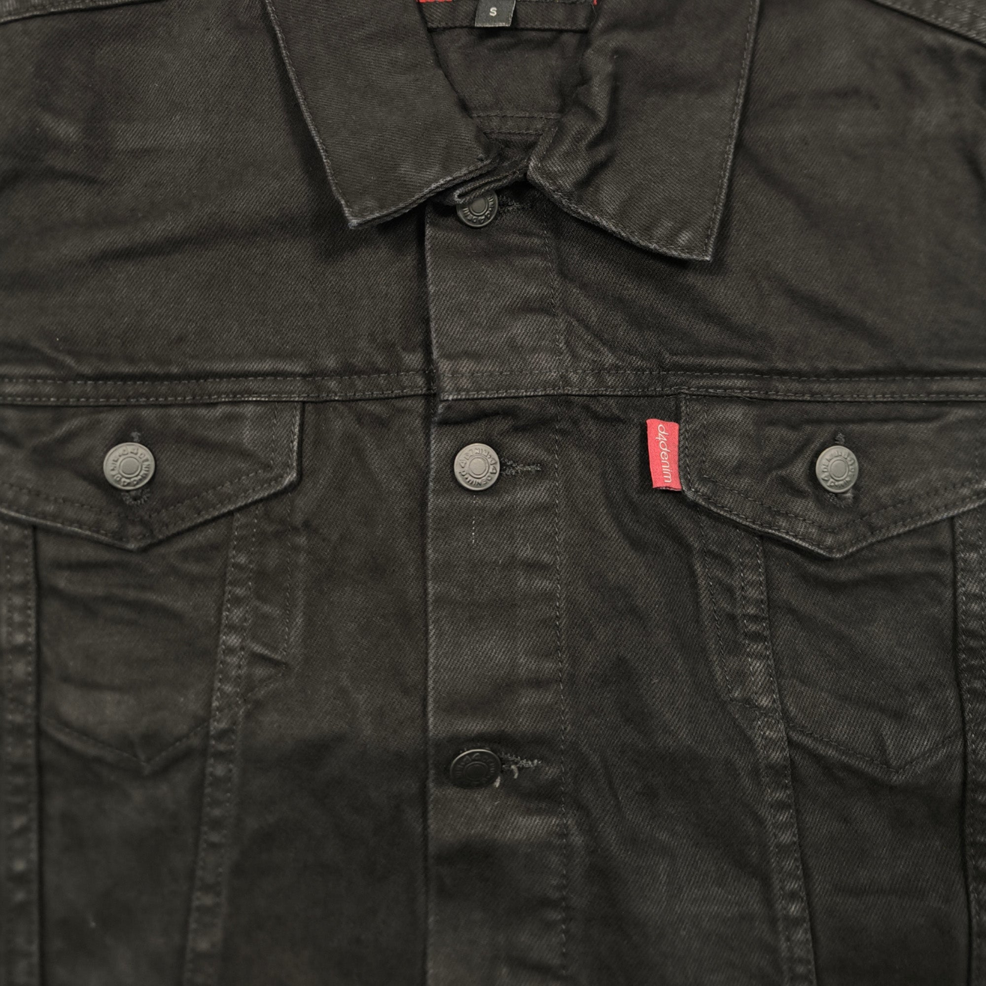 Men classic Denim Jacket – Black