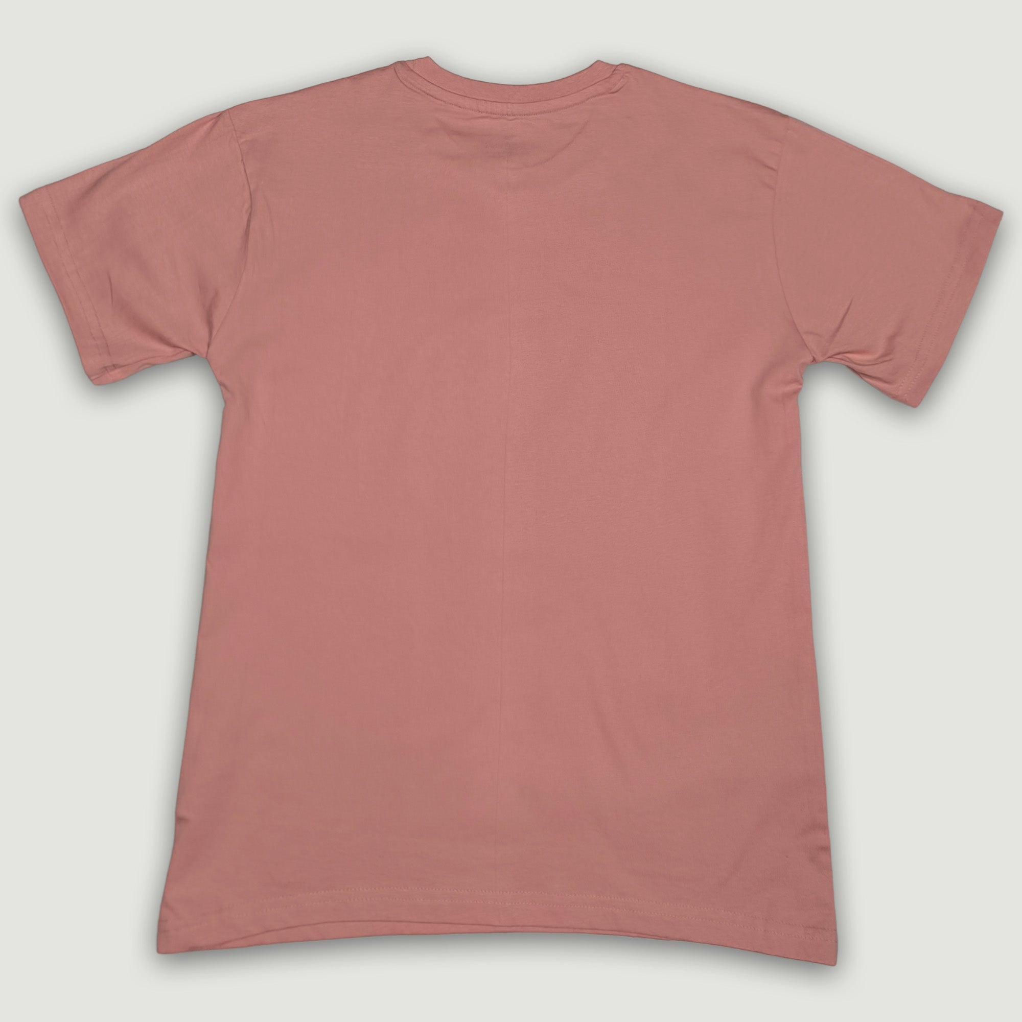 Men Muscle Fit Stretch T-Shirt - Dusty Pink