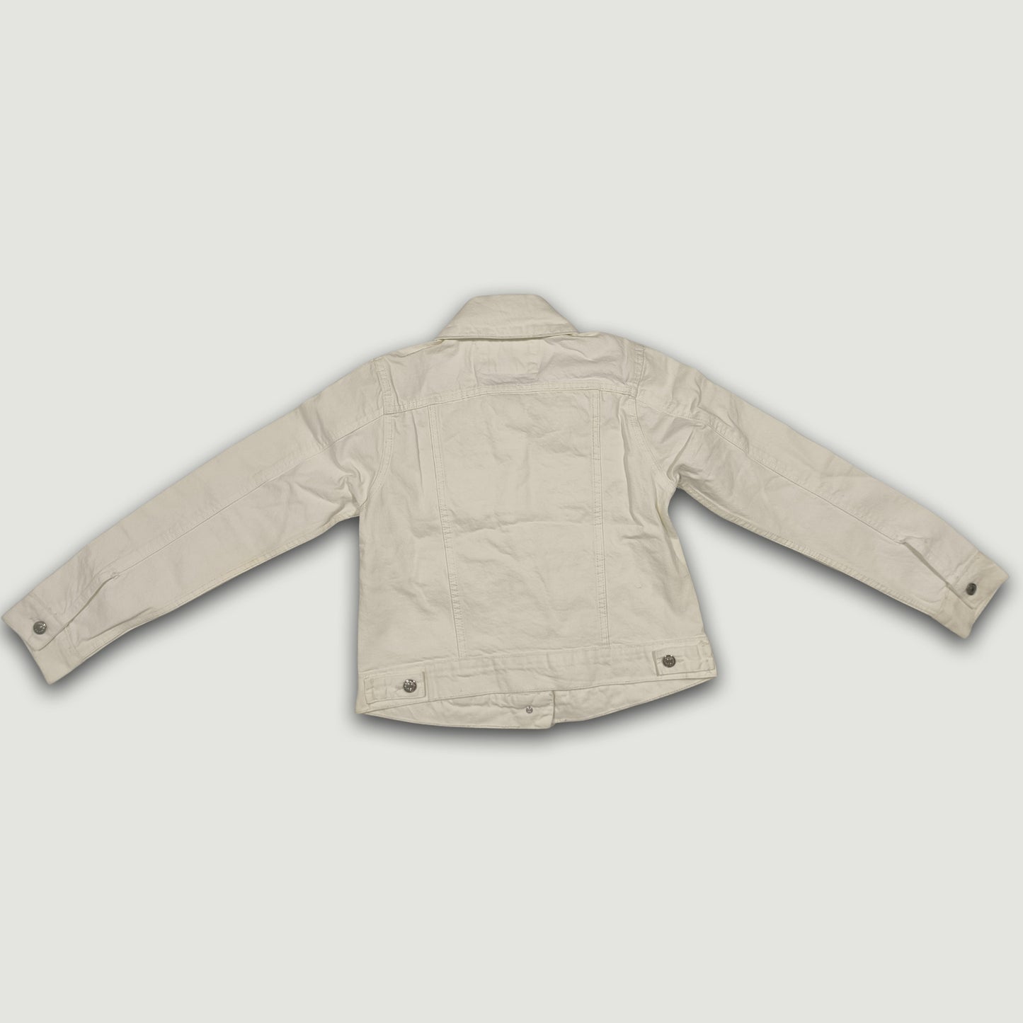 Women Classic Denim Jacket - Optic White