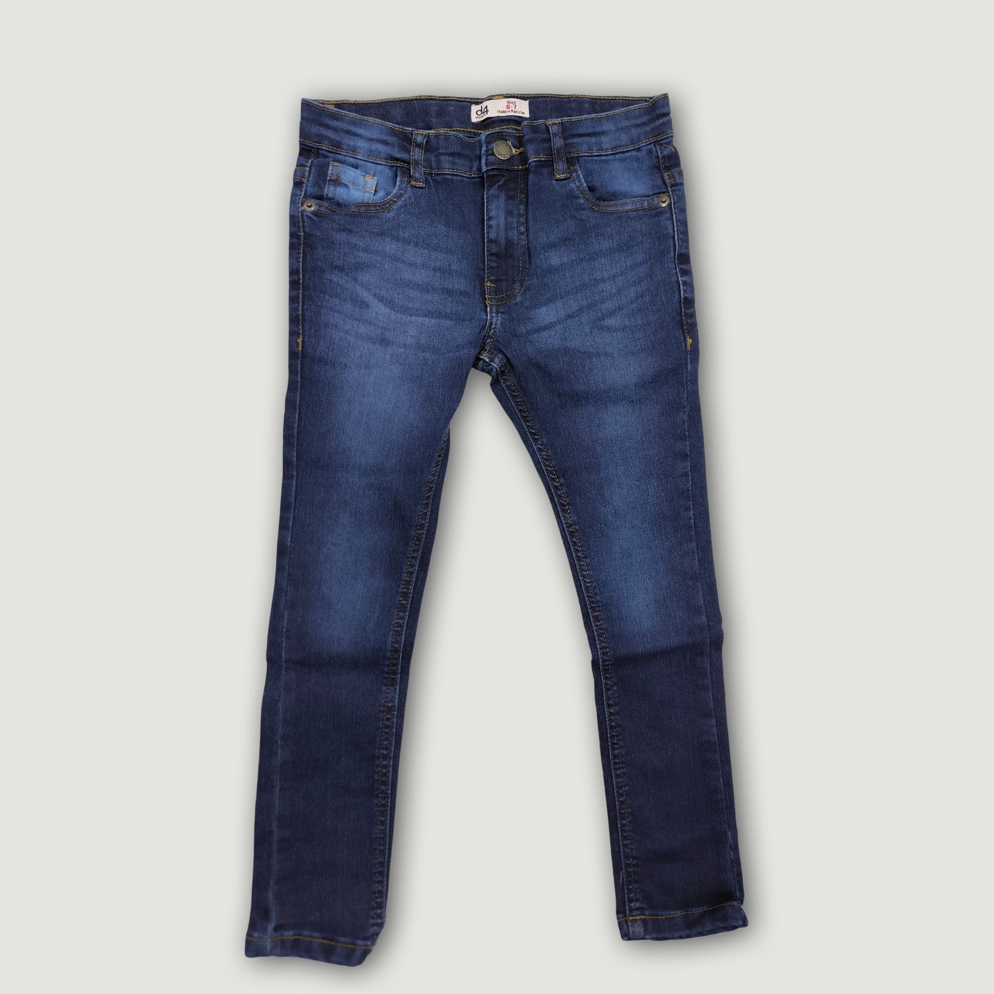 boy Kids Essential Straight Fit Jean – Dark Blue