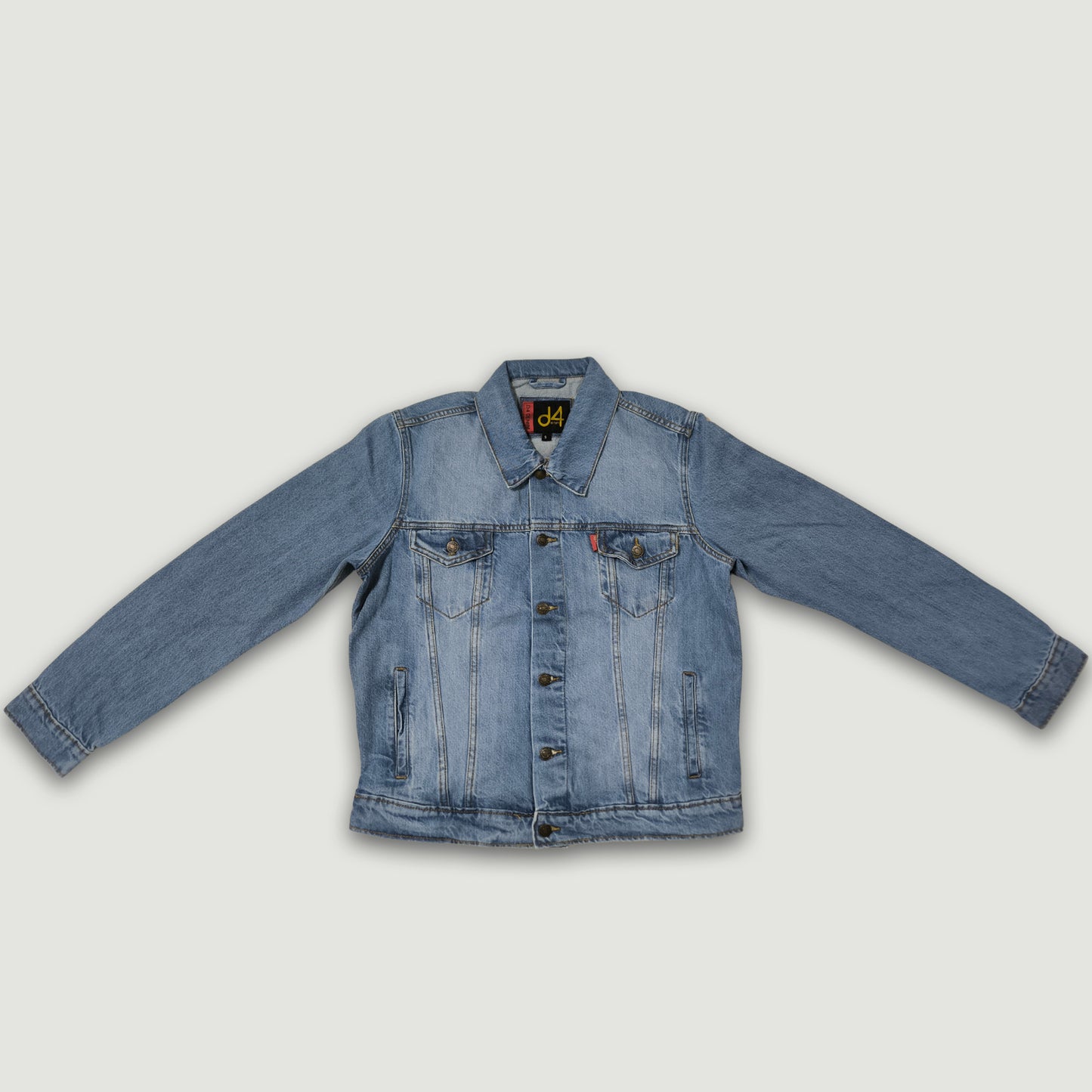 Men classic Denim Jacket – Light Blue