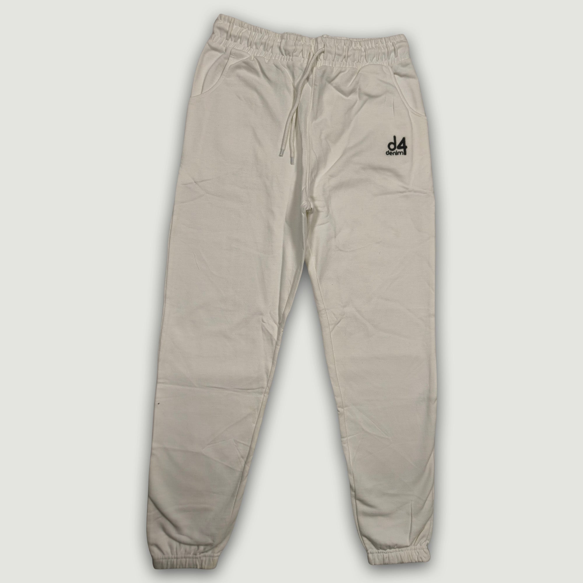 Women Comfort Fit Trouser - White