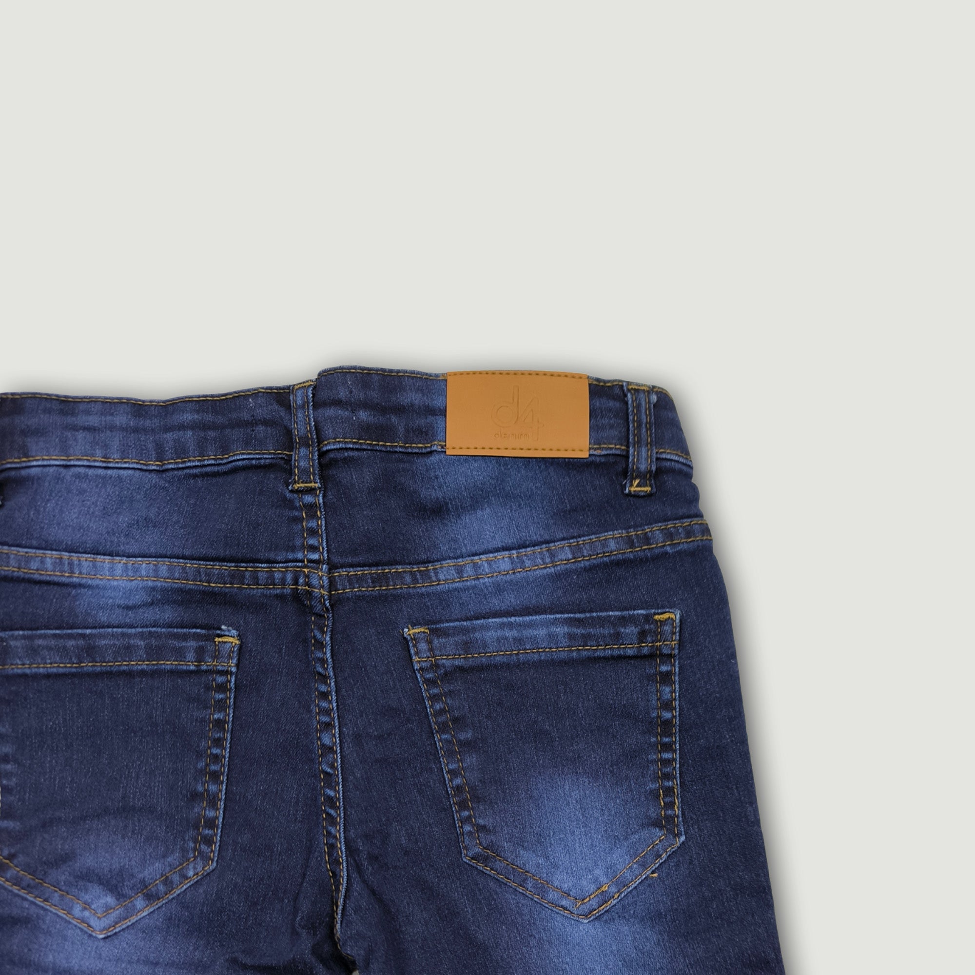 boy Kids Essential Straight Fit Jean – Dark Blue