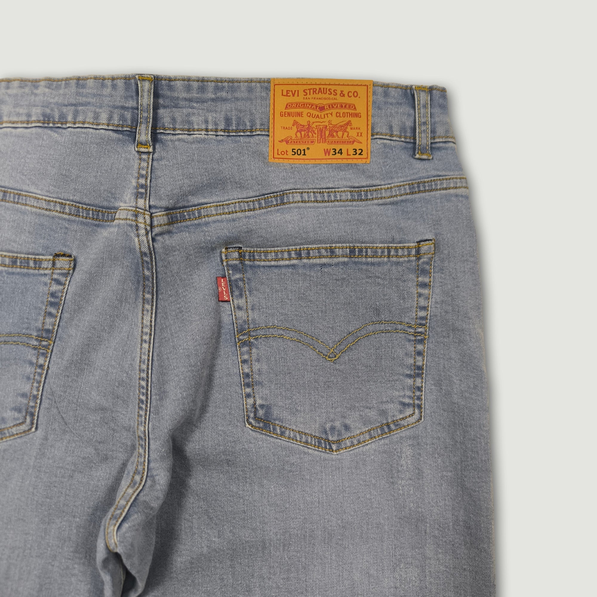 Men 501 Smart Fit Jean - Light Blue
