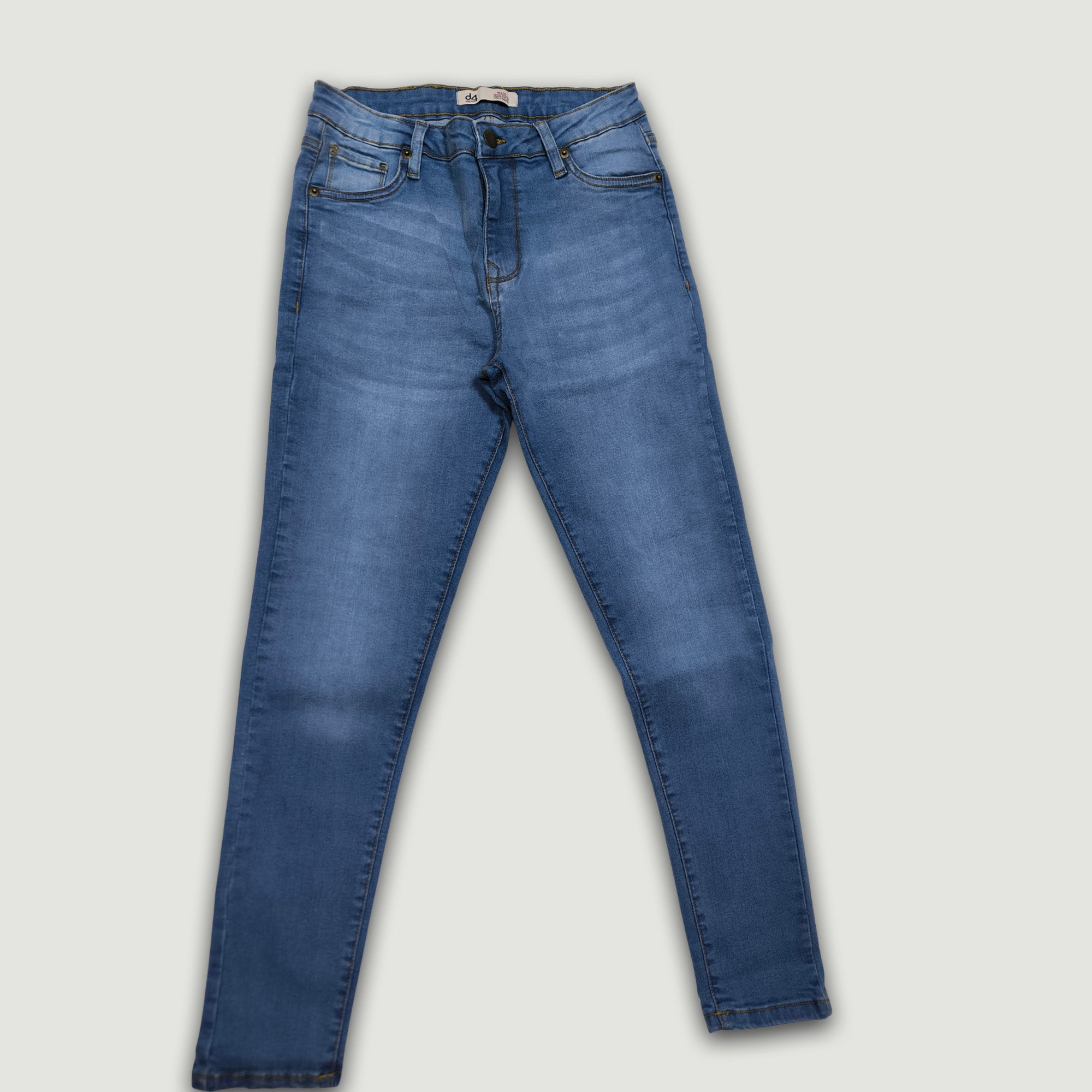 Women Skinny Fit Stretch Jean - Medium Blue