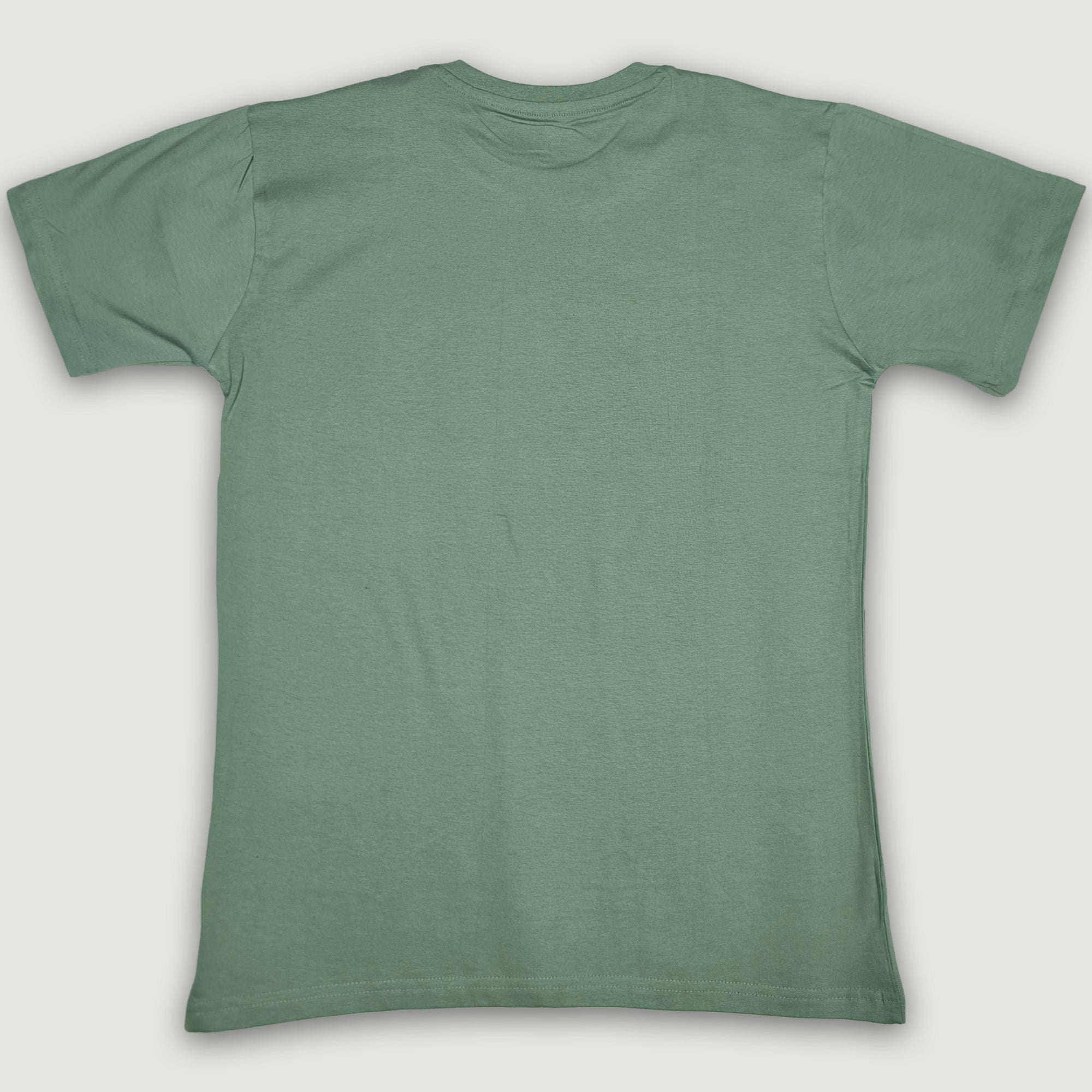 Men Muscle Fit Stretch T-Shirt - Sage Green