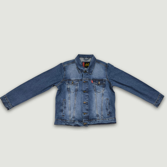 Men classic Denim Jacket – Medium Blue