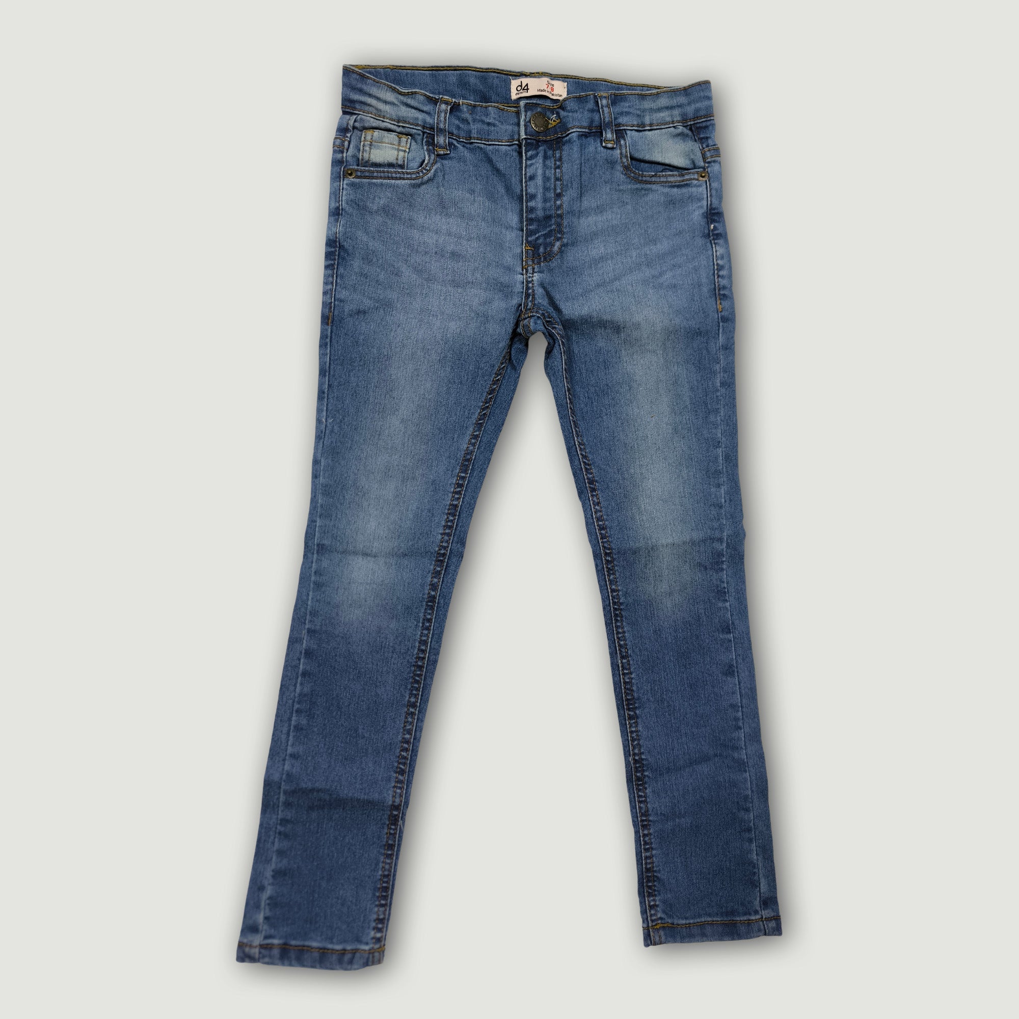 Boy Kids Essential Straight Fit Jean – Medium Blue