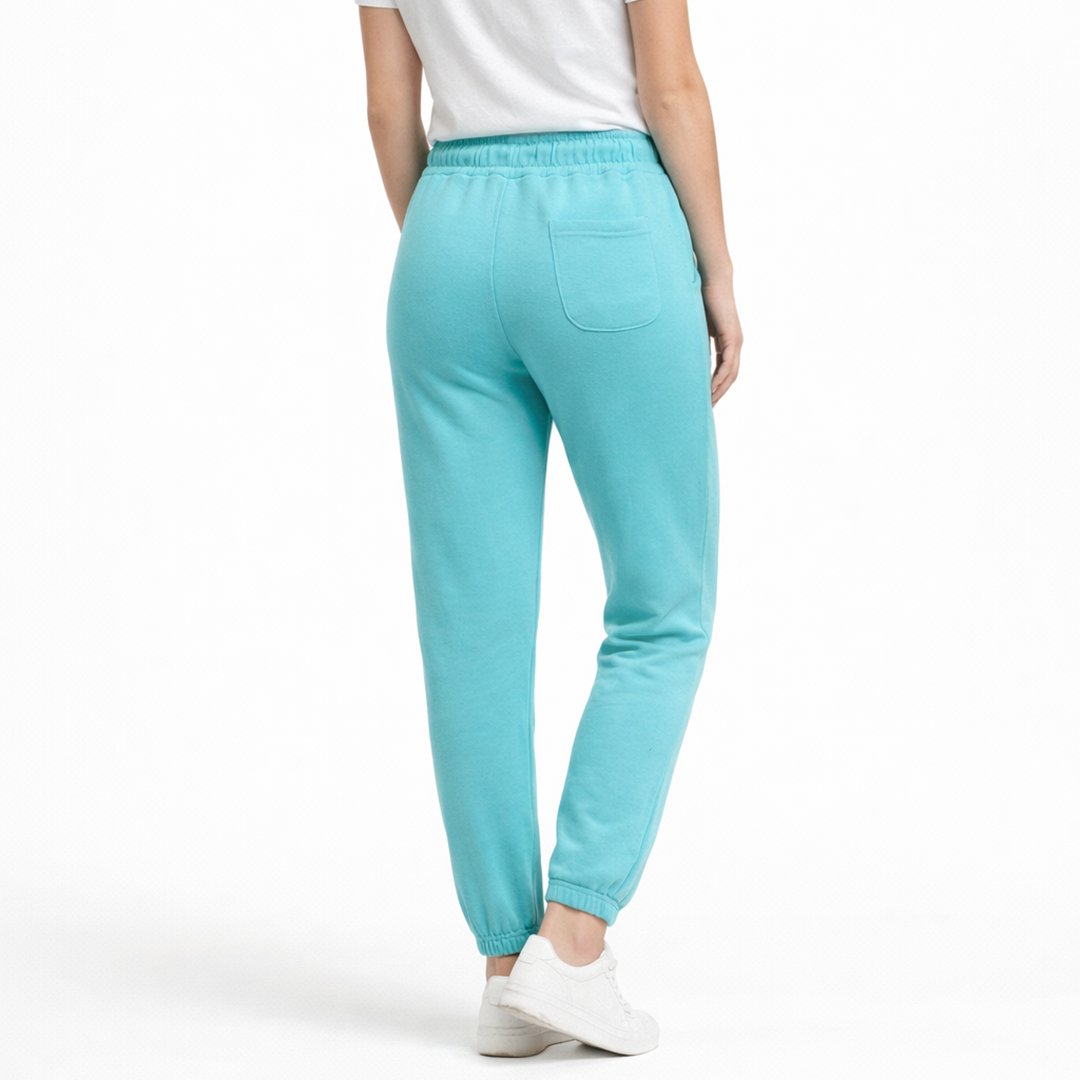 Women Comfort Fit Trouser – Turquoise