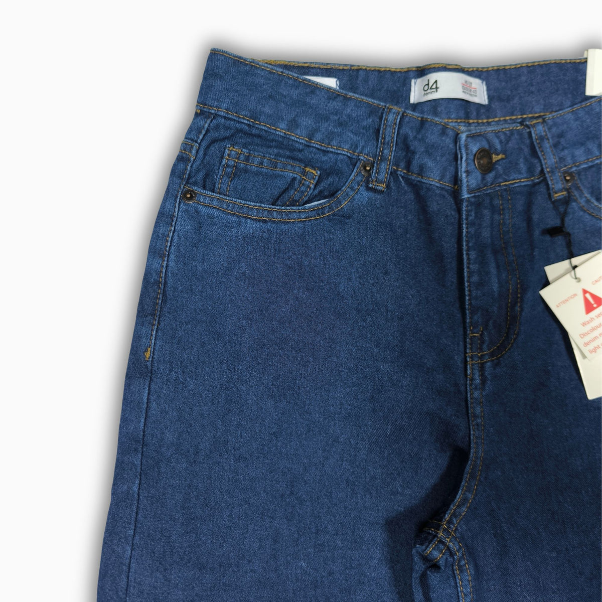 Women Wide Leg Jeans 23074 in Dark Blue, photo 5