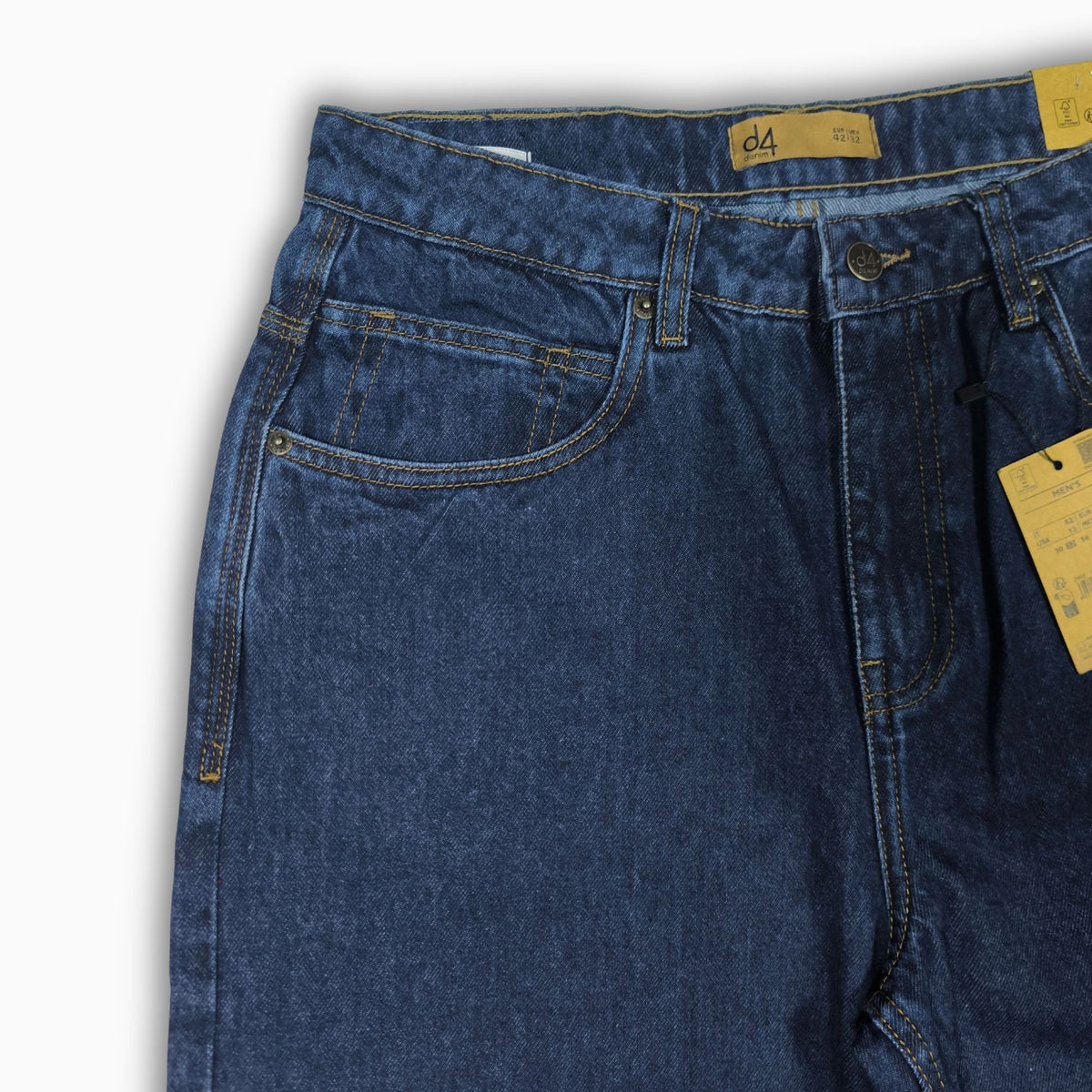 Men Baggy Jeans 23105 in Dark Blue, photo 5