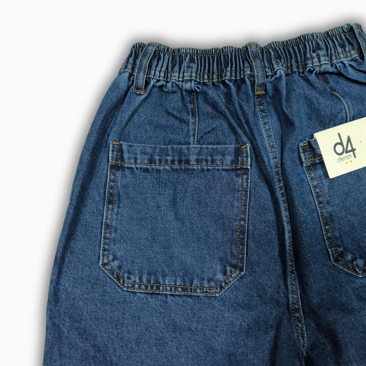 Women Wide Leg Jeans 23107 in Dark Blue, photo 6