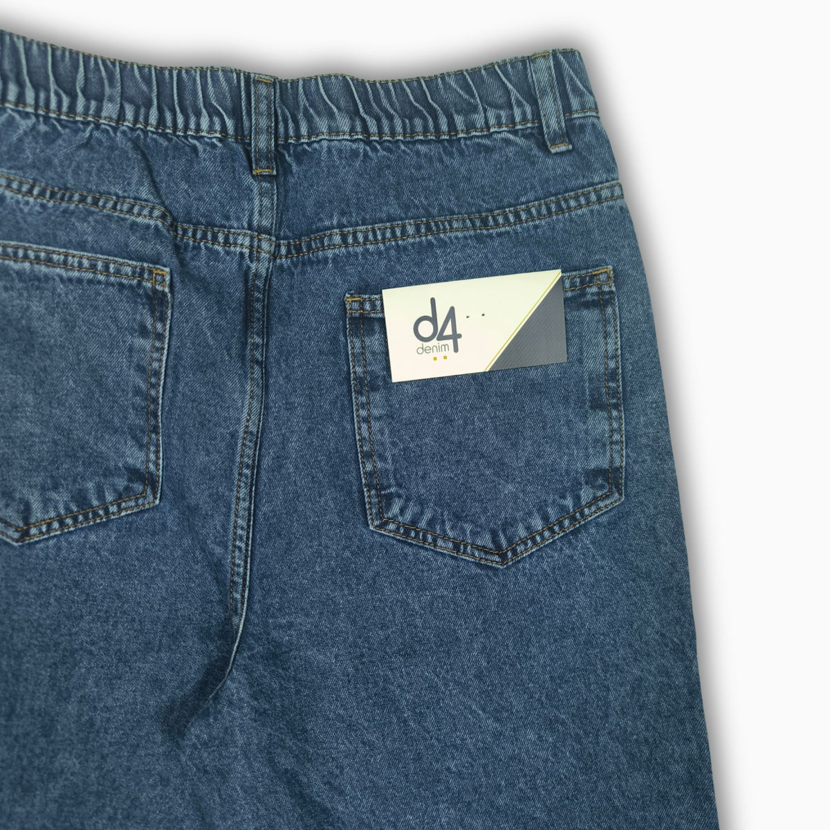 Women Wide Leg Jeans 23106 in Dark Blue, photo 6