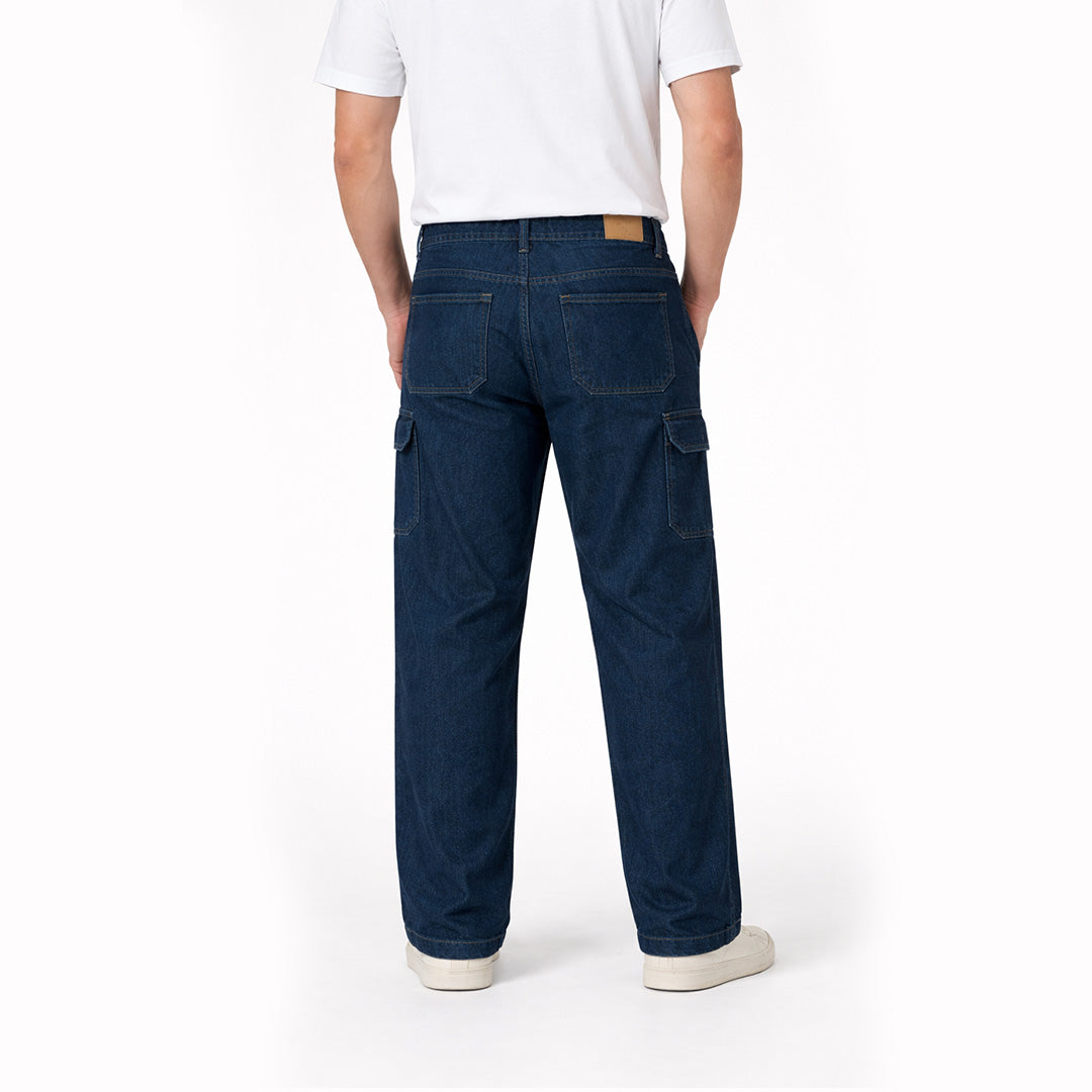 Men Cargo Jogger - Dark Blue