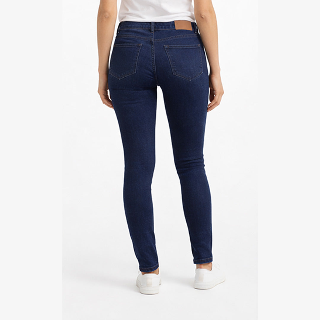 Women Skinny Fit Stretch Jean - Dark Blue