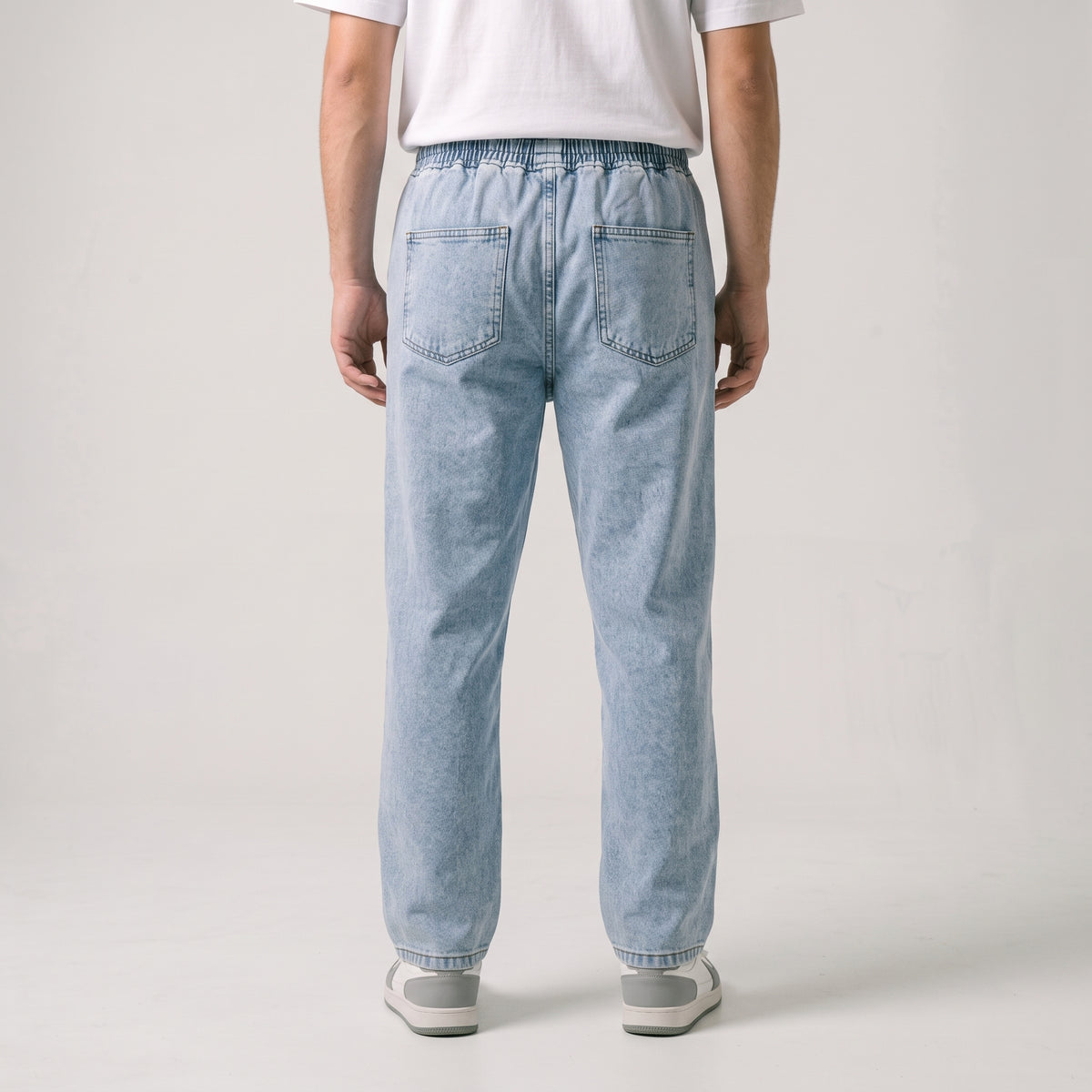 Men Cargo Joggers 23104 in Light Blue, photo 2