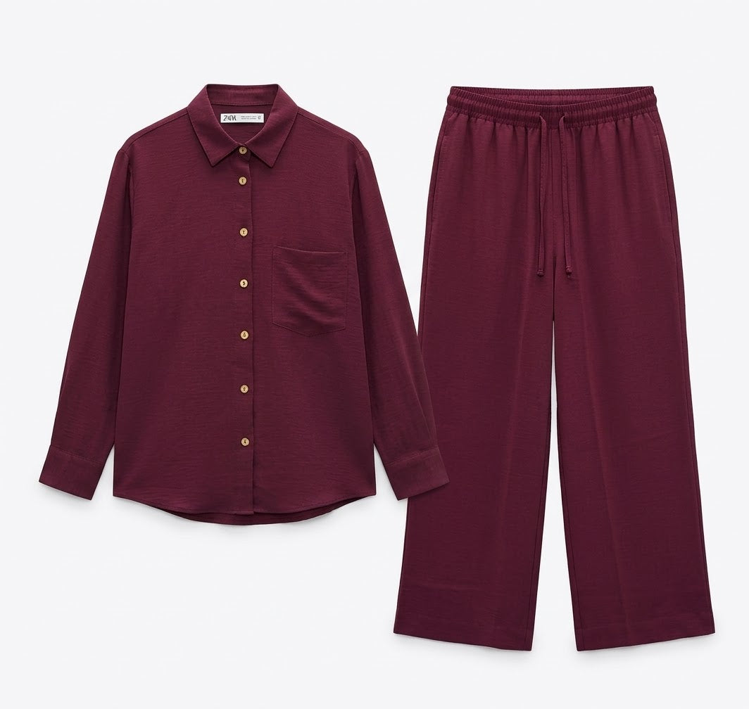 Women Relaxed Fit Co-ord Set