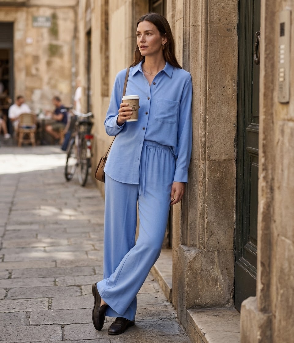Women Relaxed Fit Co-ord Set