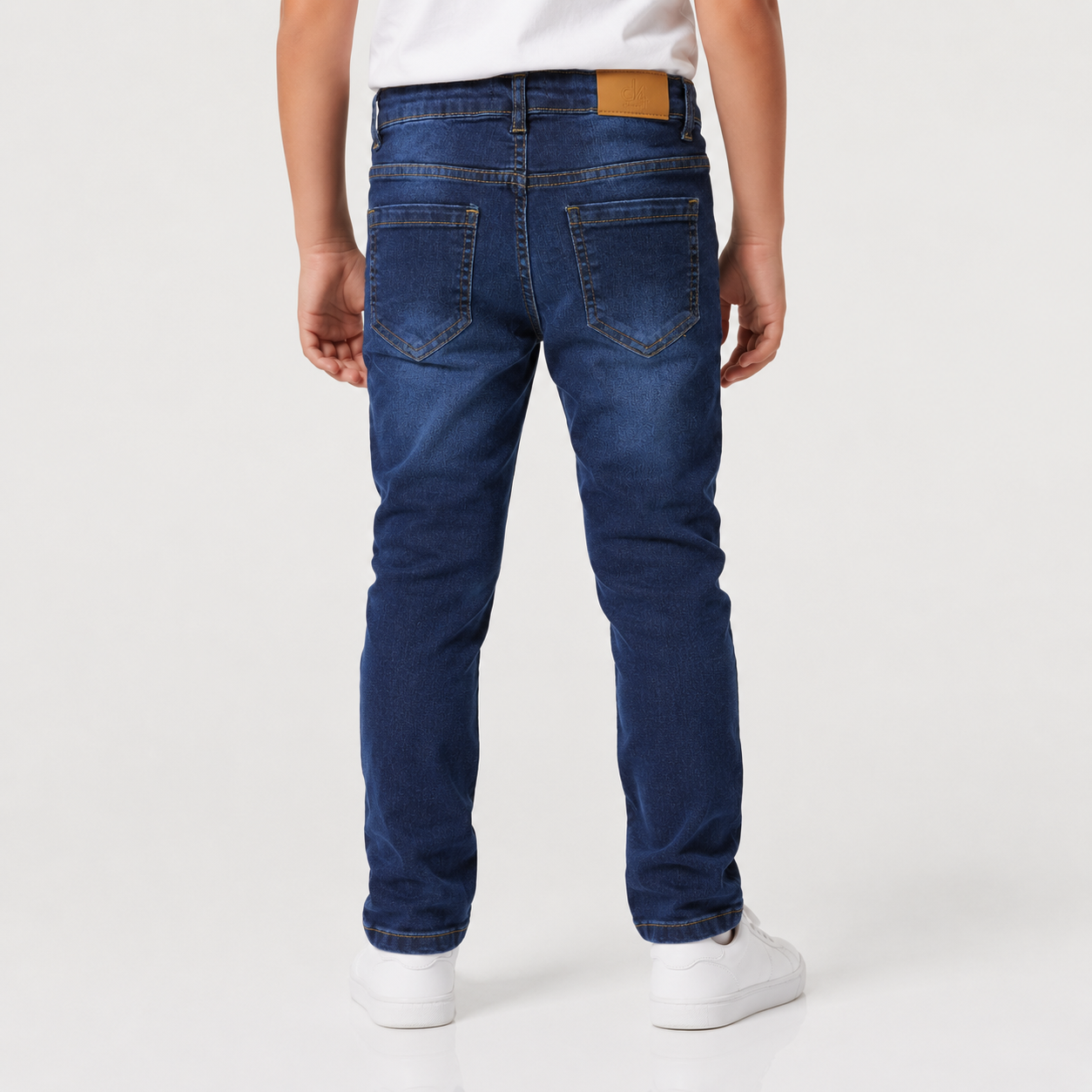 boy Kids Essential Straight Fit Jean – Dark Blue