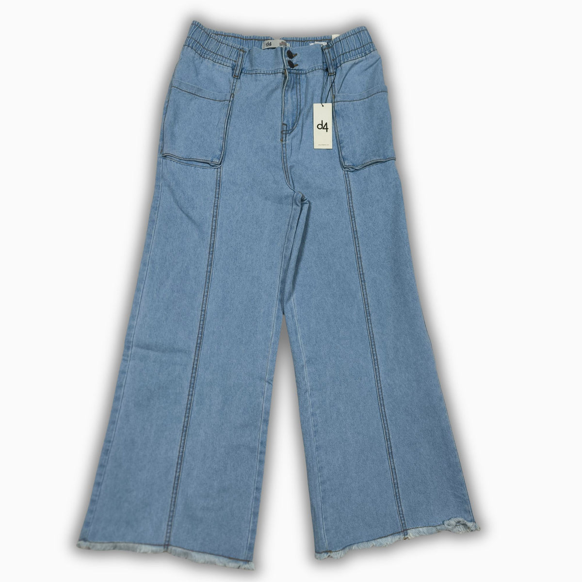 Women Wide Leg Jeans 23102 in Light Blue, photo 3