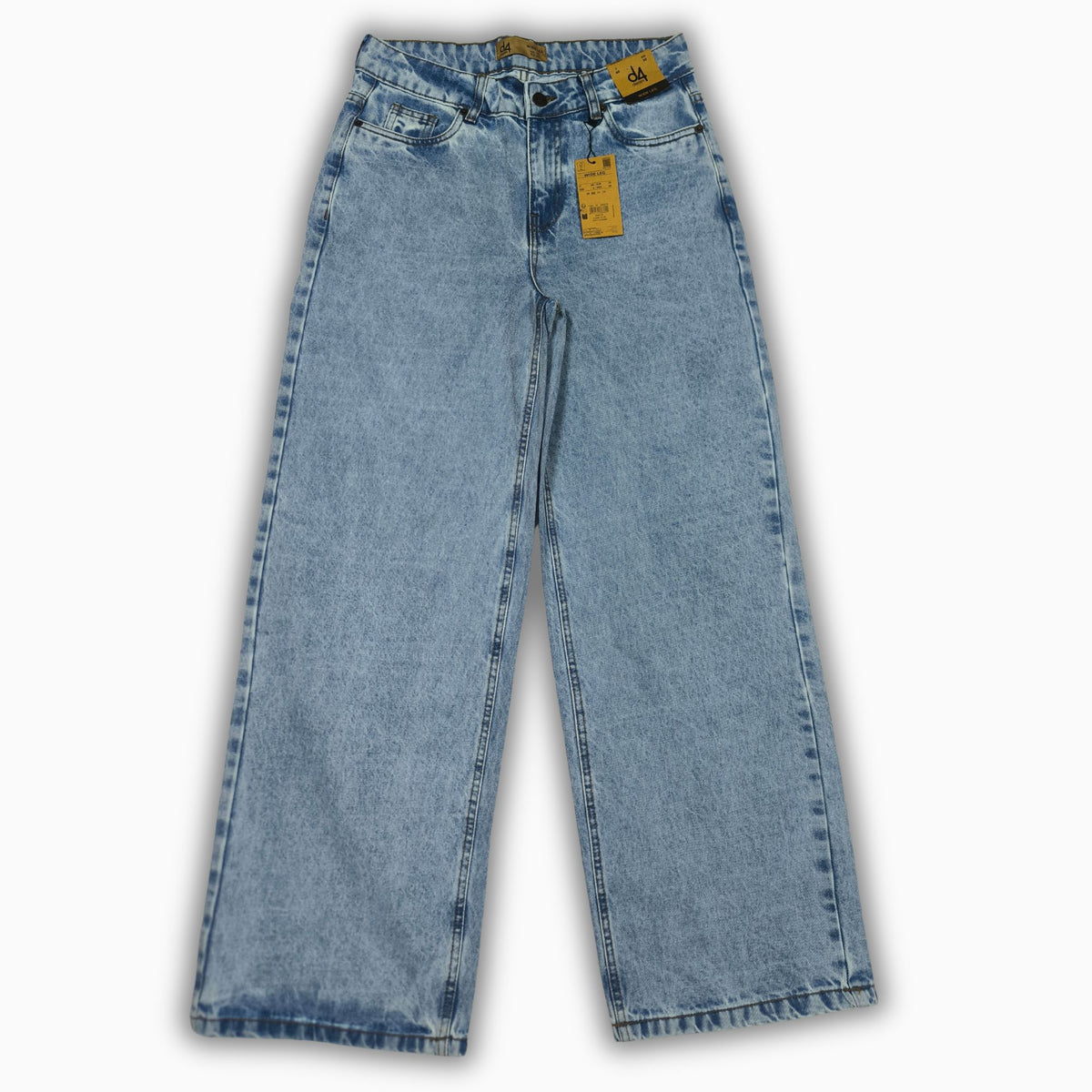 Women Wide Leg Jeans 23097 in Light Blue, photo 3