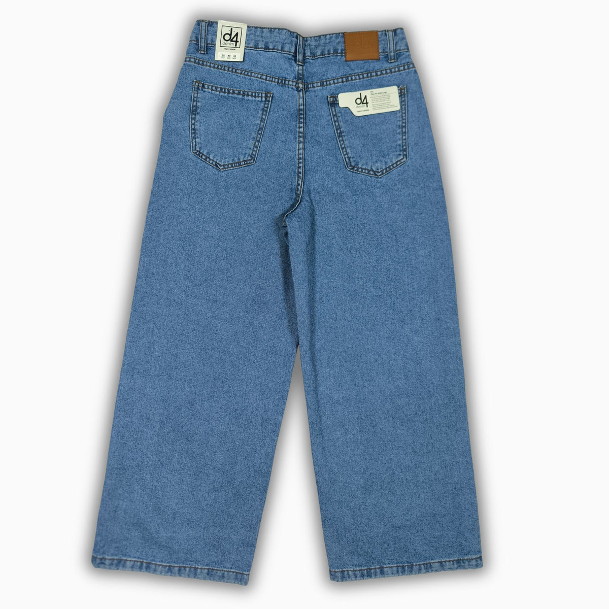 Women Wide Leg Jeans 23074 in Light Blue, photo 4