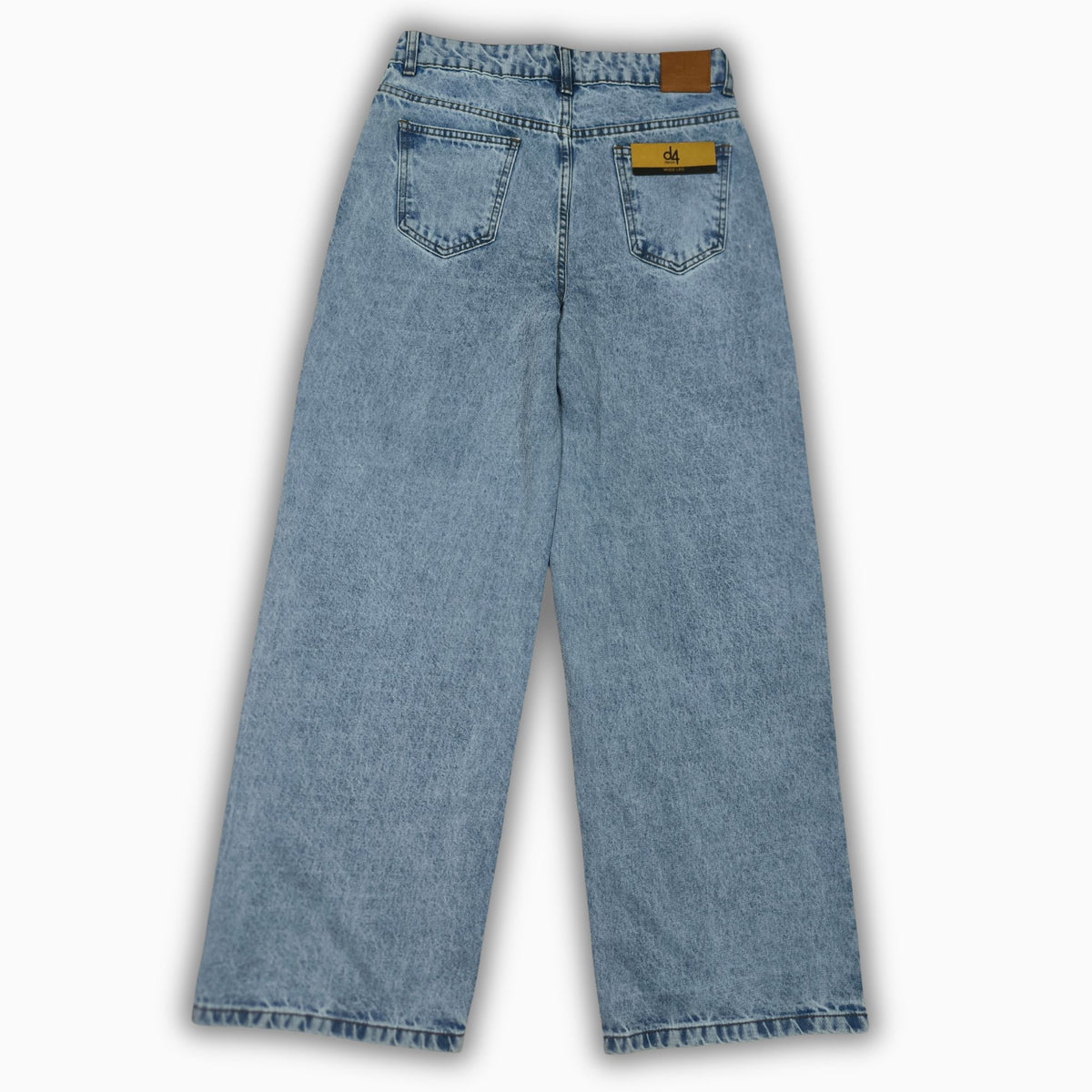 Women Wide Leg Jeans 23097 in Light Blue, photo 4