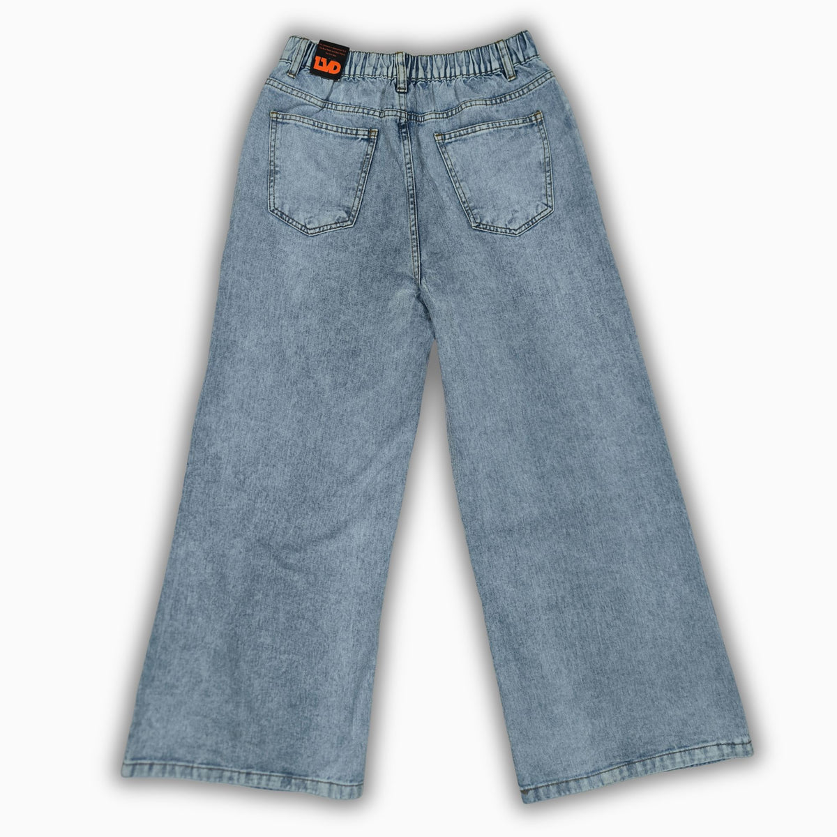 Women Wide Leg Jeans 23108 in Light Blue, photo 4
