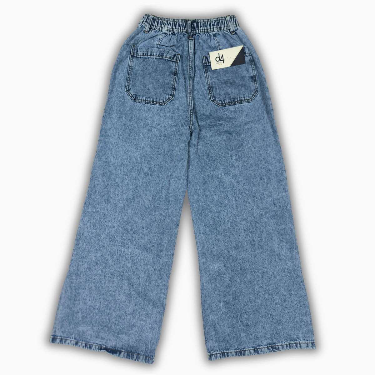 Women Wide Leg Jeans 23107 in Light Blue, photo 4
