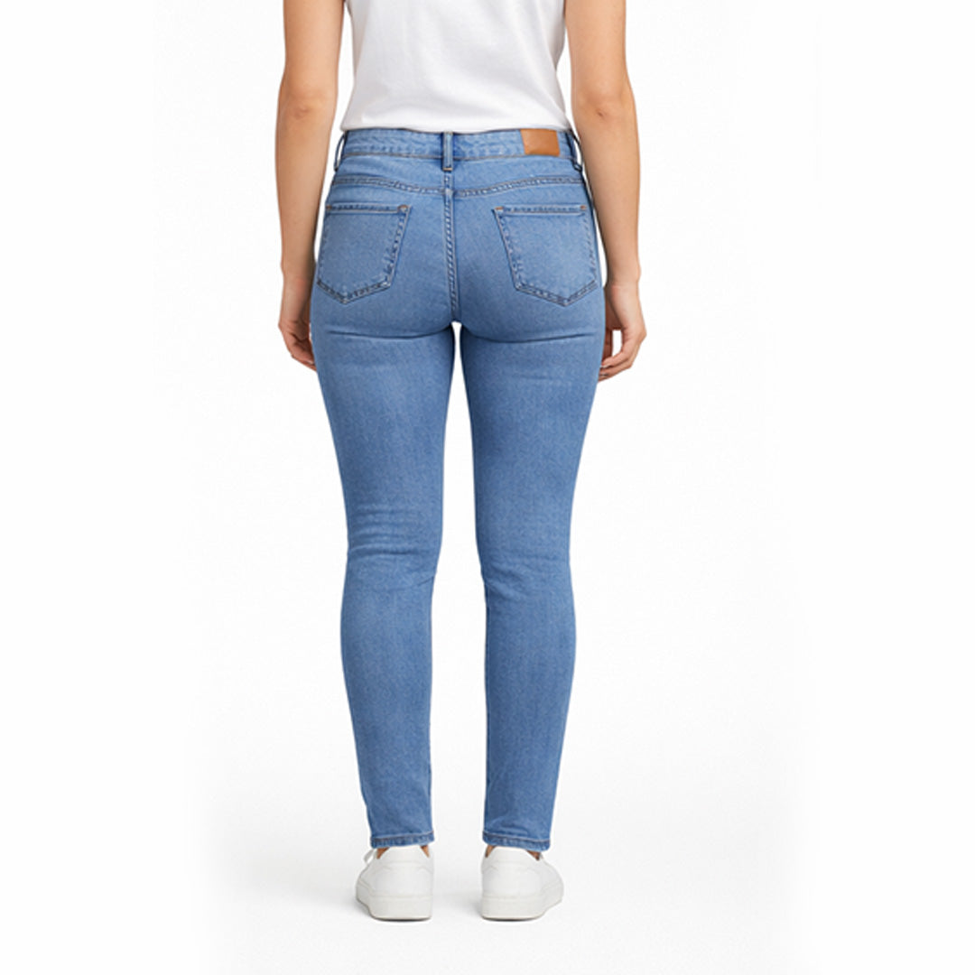 Women Skinny Fit Stretch Jean - Light Blue