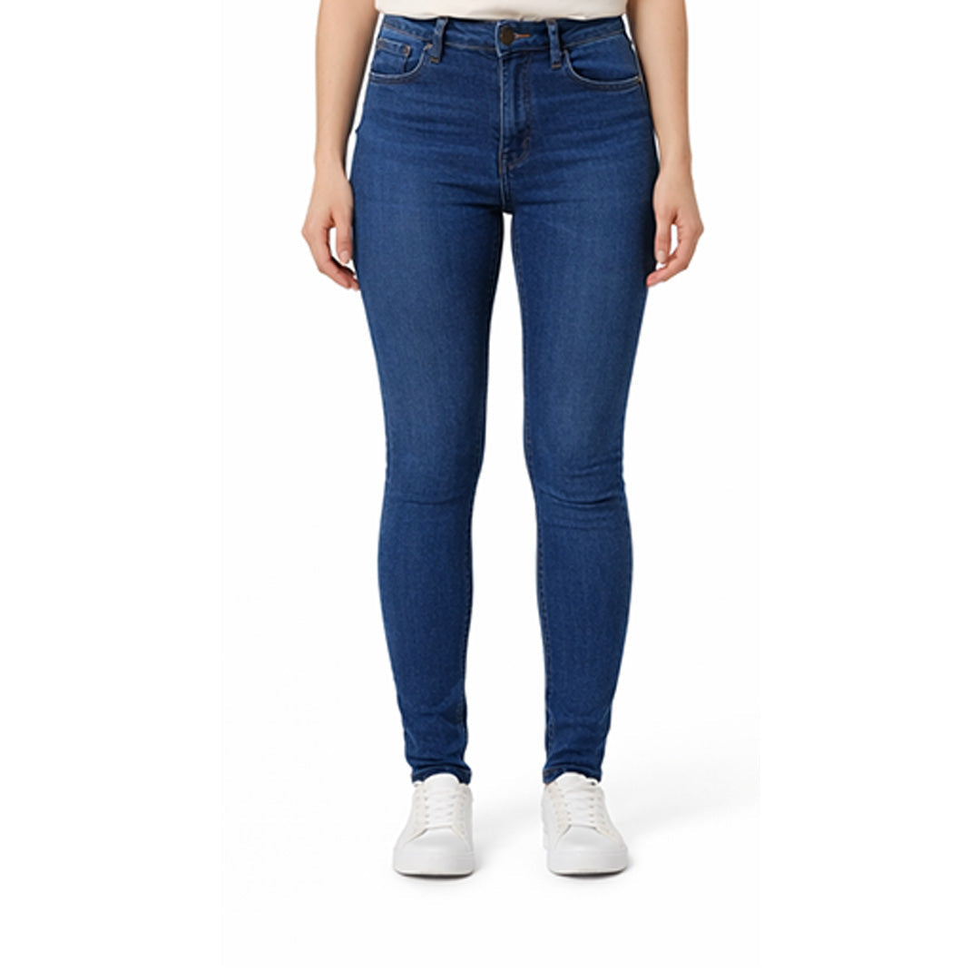 Women Skinny Fit Stretch Jean - Medium Blue