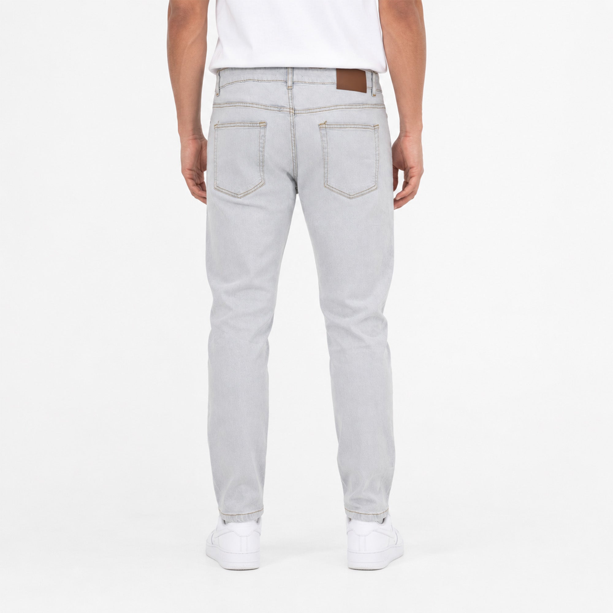 Men Slim Fit Stretch Jean - Gray