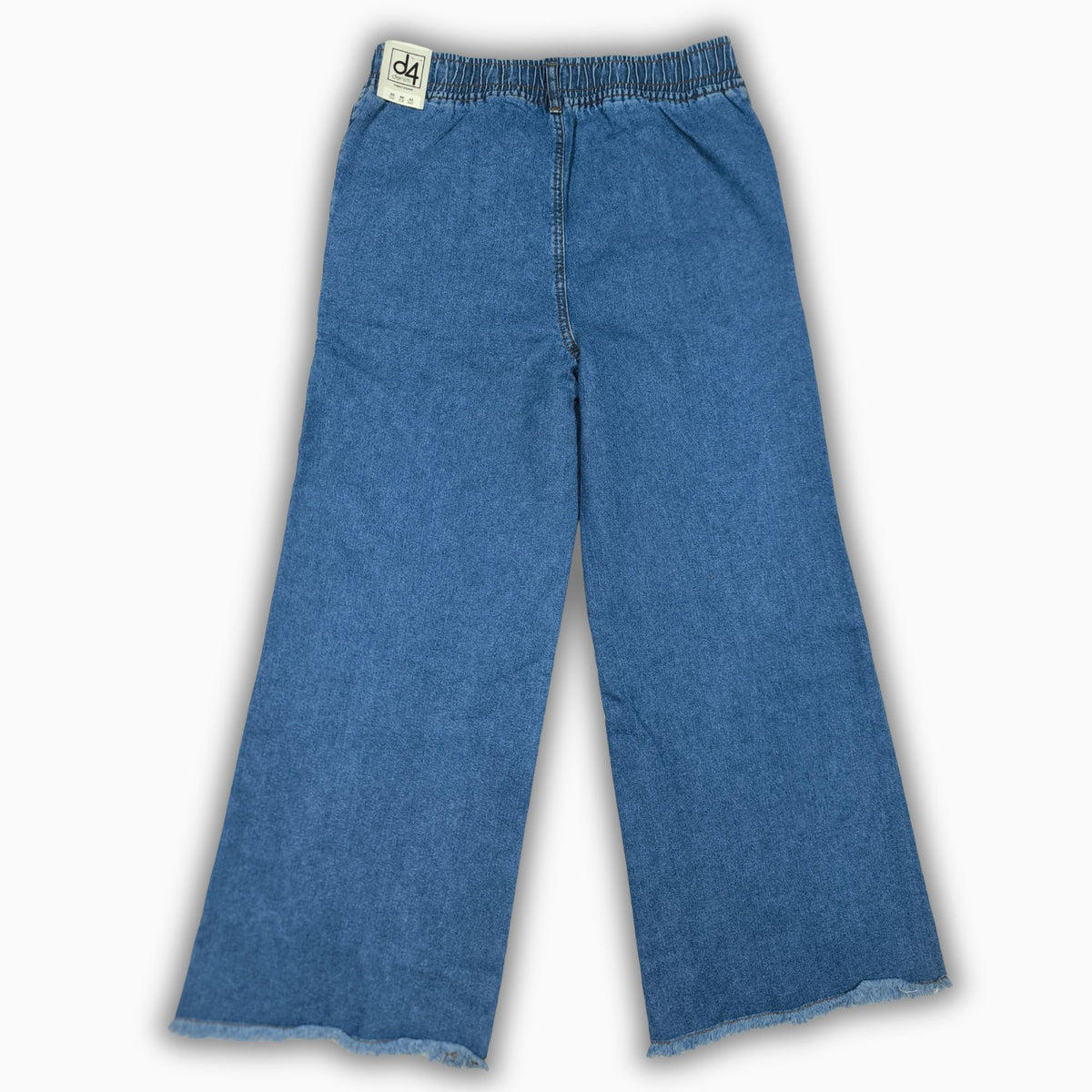 Women Wide Leg Jeans 23102 in Medium Blue, photo 4