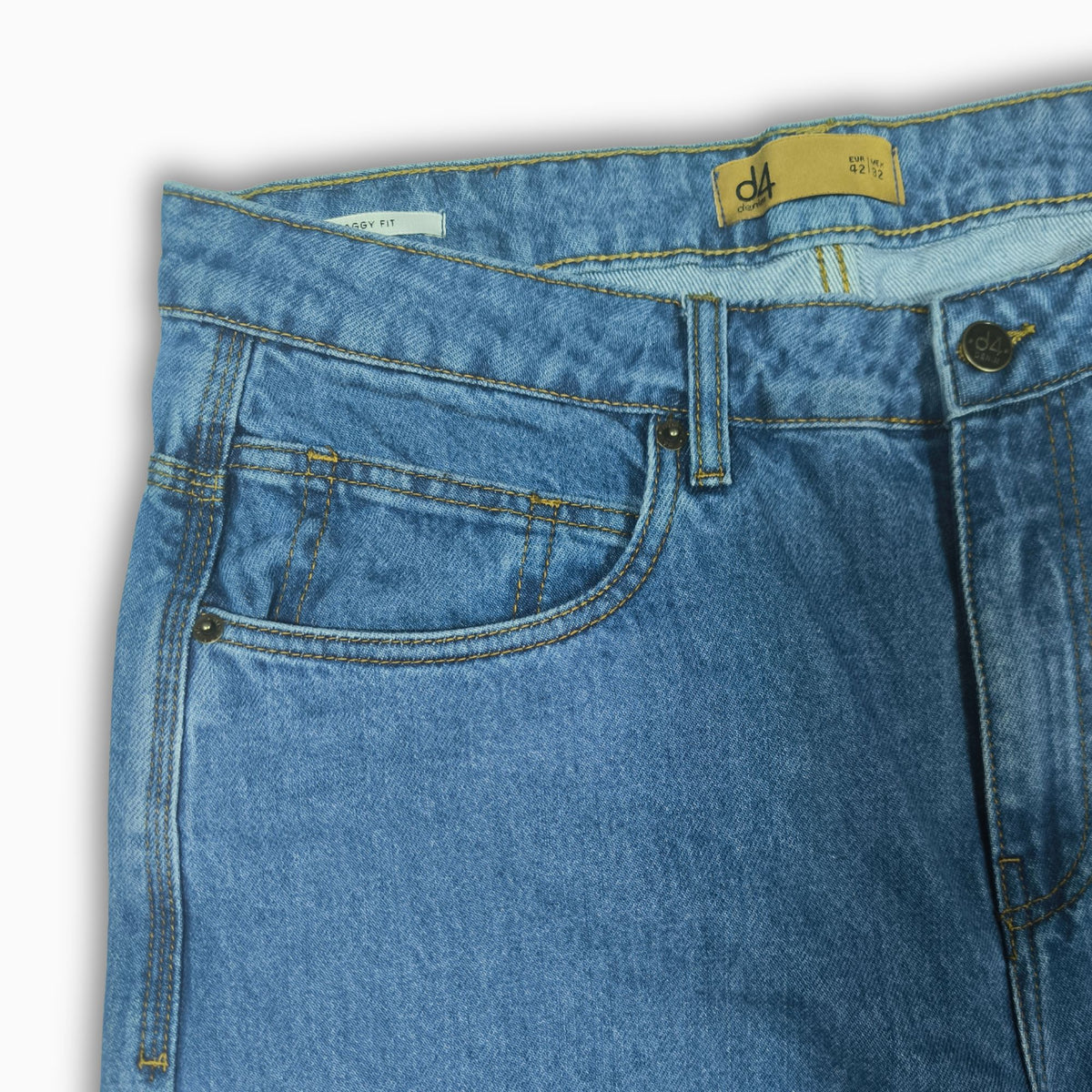 Men Baggy Jeans 23105 in Medium Blue, photo 5