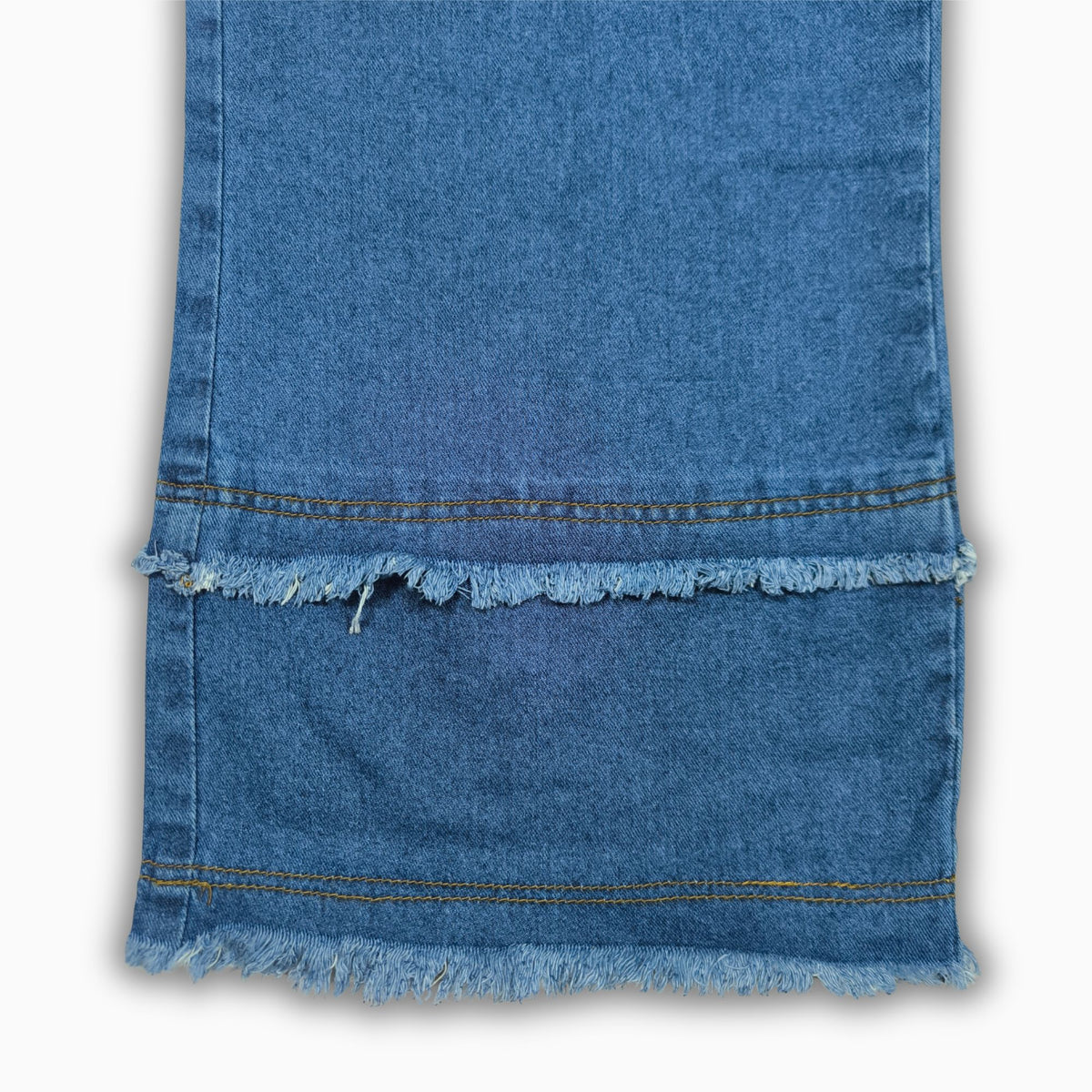 Women Wide Leg Jeans 23103 in Medium Blue, photo 6