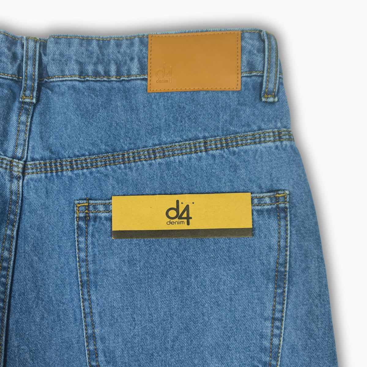 Men Baggy Jeans 23105 in Medium Blue, photo 6